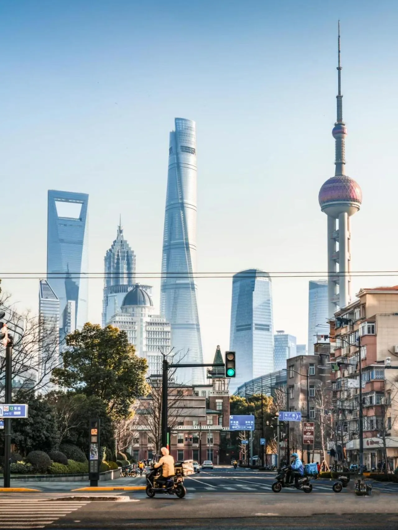 City view in Dayin International Youth Hostel - Oriental Pearl & Lujiazui