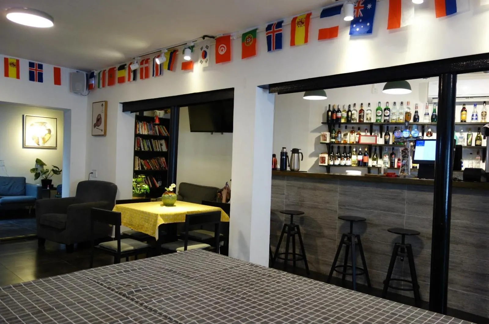 Lounge or bar in Dayin International Youth Hostel - Oriental Pearl & Lujiazui