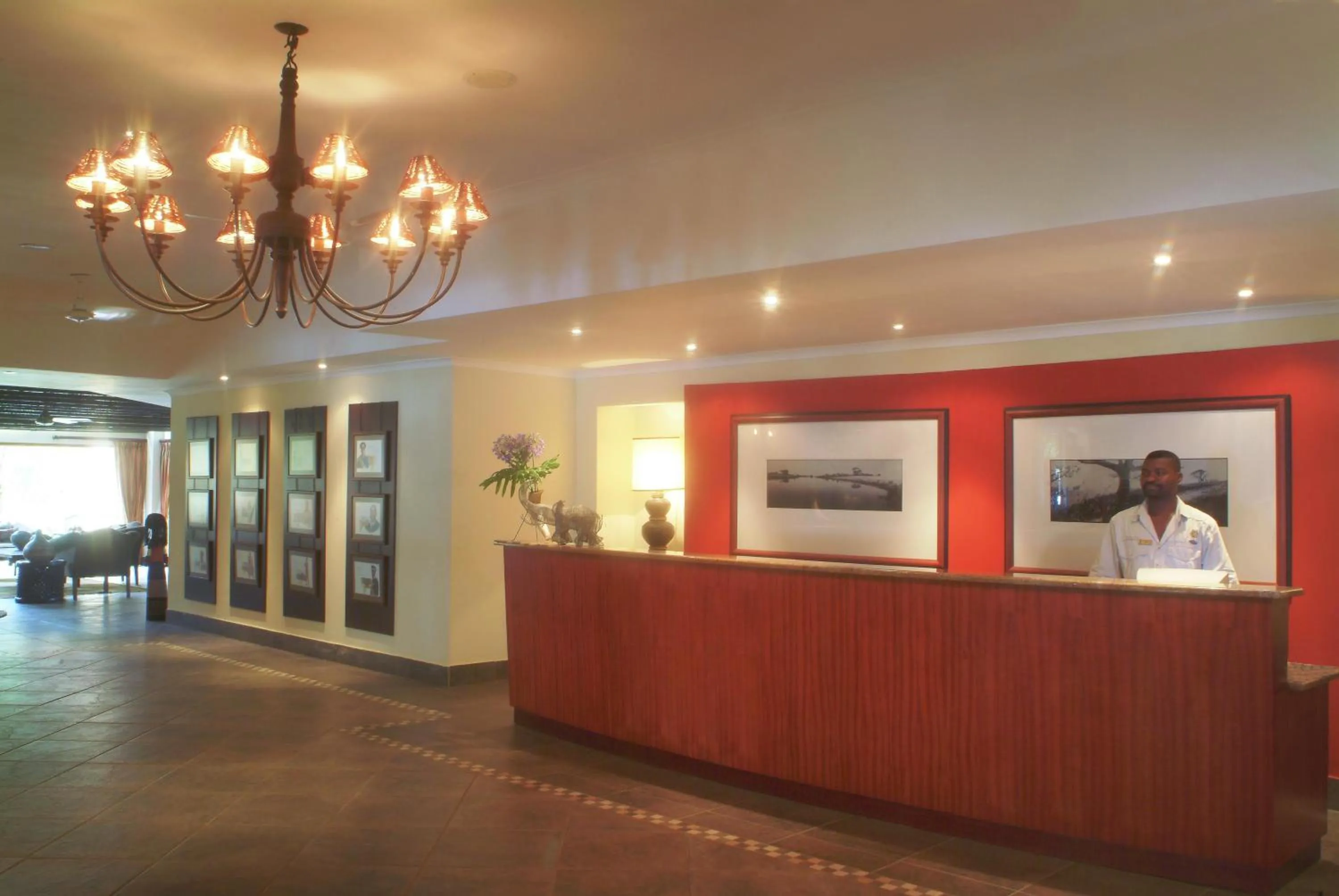 Lobby or reception in Ghost Mountain Inn