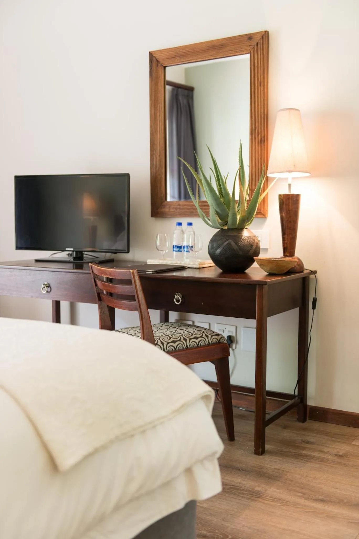 Bed in Ghost Mountain Inn