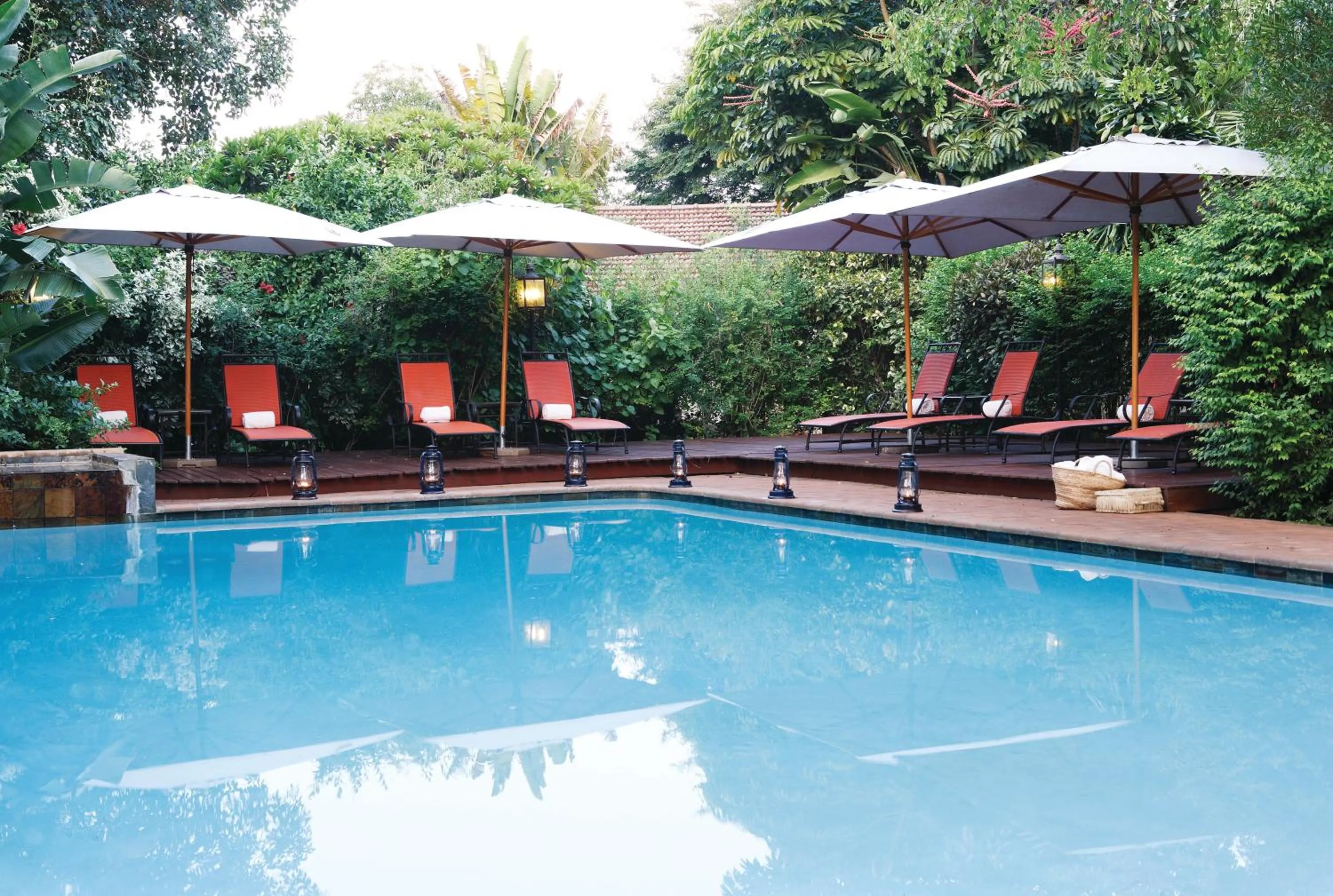 Swimming pool in Ghost Mountain Inn