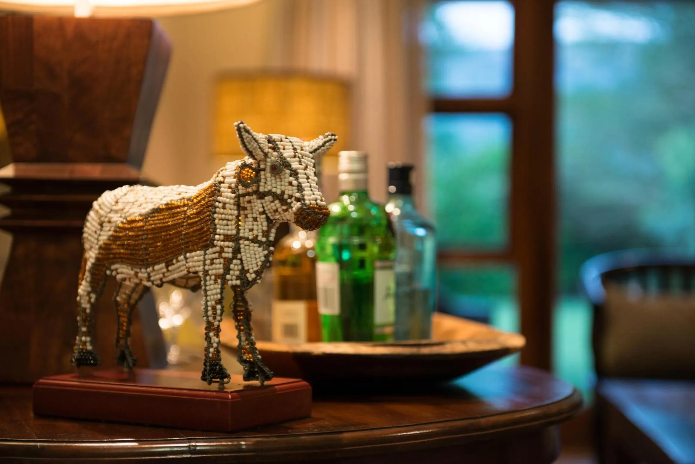 Decorative detail in Ghost Mountain Inn