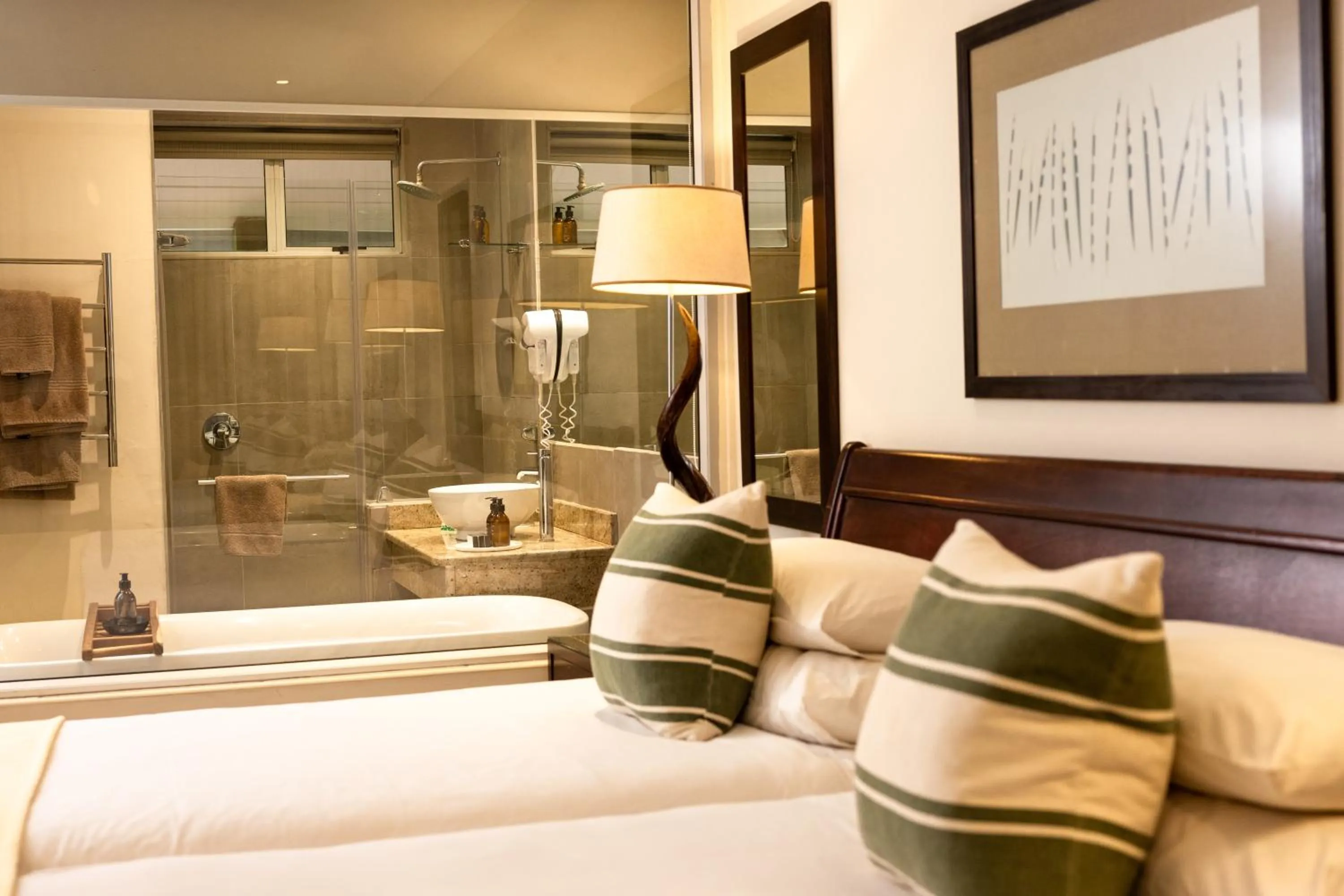 Shower in Ghost Mountain Inn