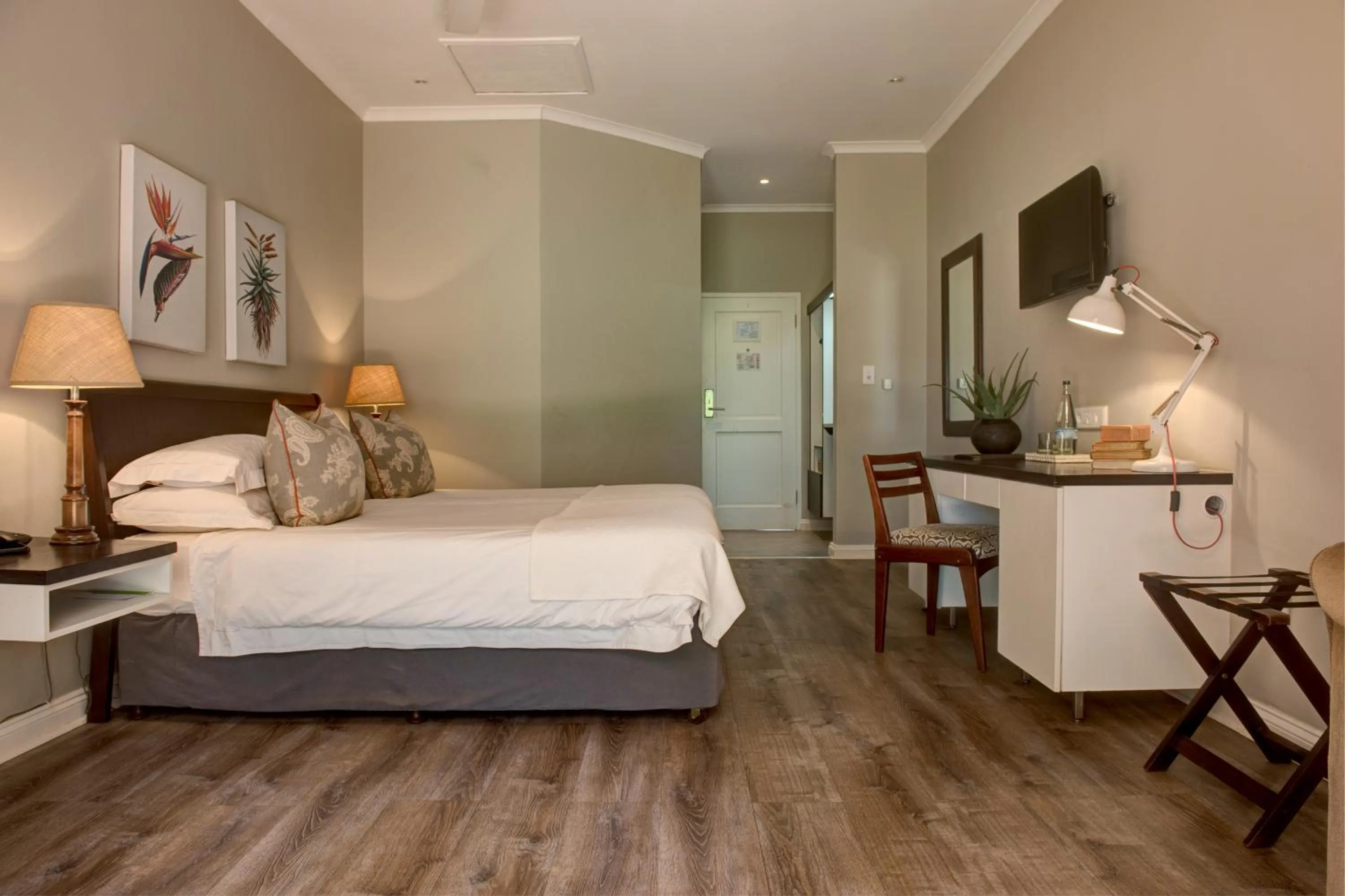 Bed in Ghost Mountain Inn