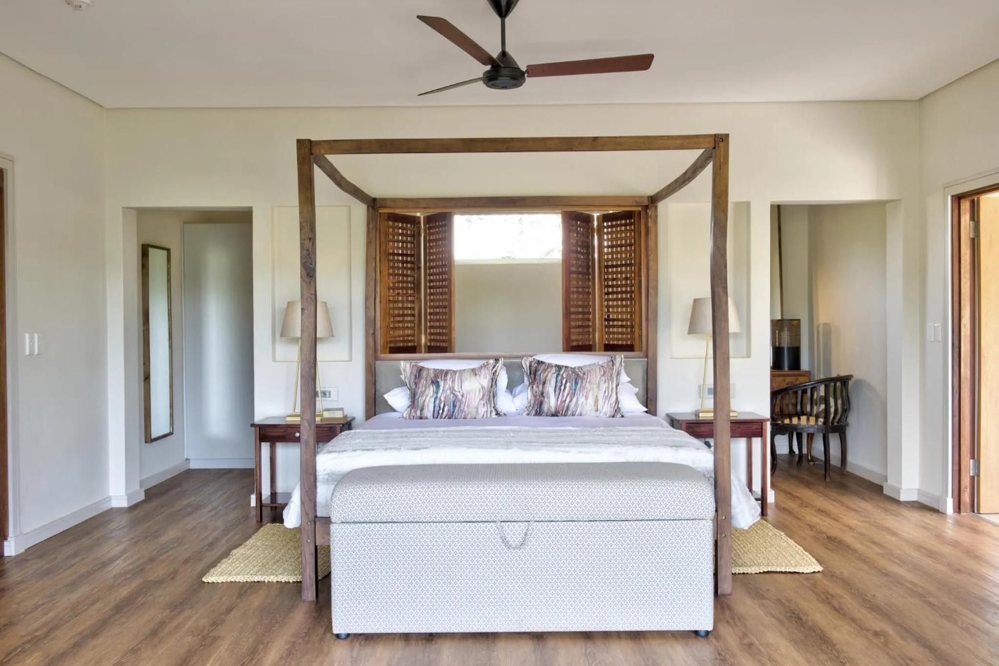 Bed in Ghost Mountain Inn