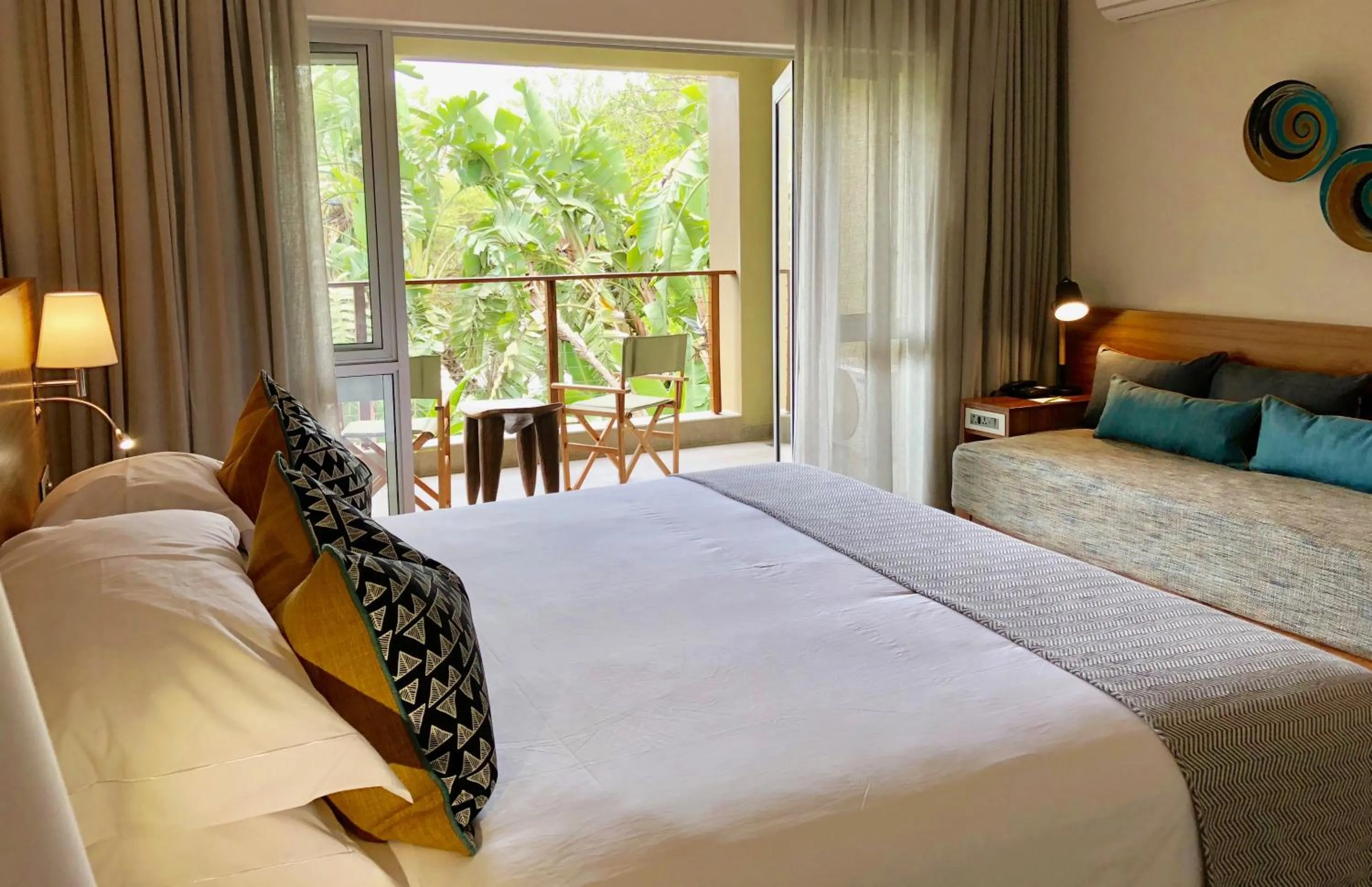 Bed in Ghost Mountain Inn