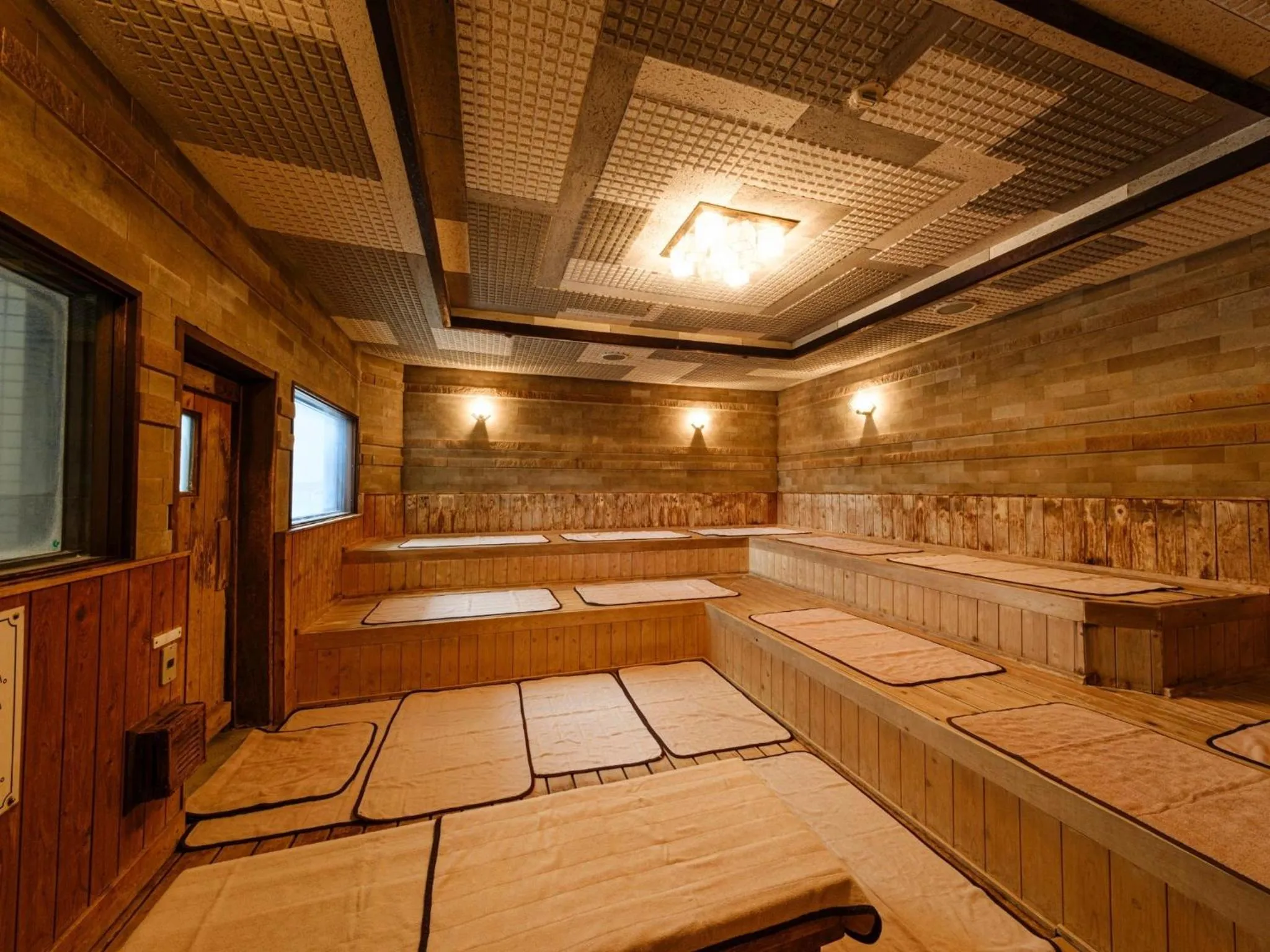 Sauna in Sagayamato Onsen Hotel Amandi