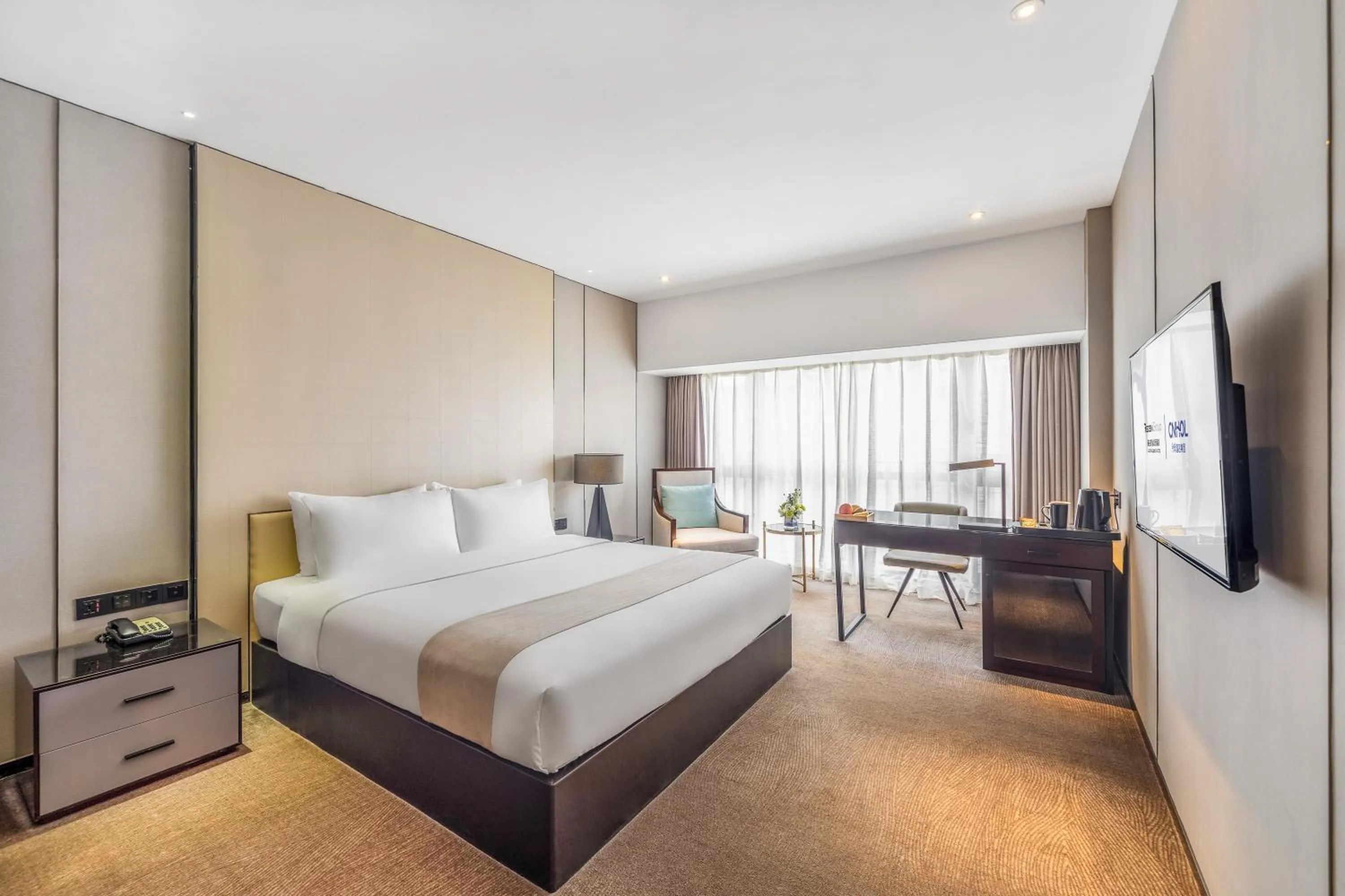 Bedroom, Bed in Zhonghao International Hotel