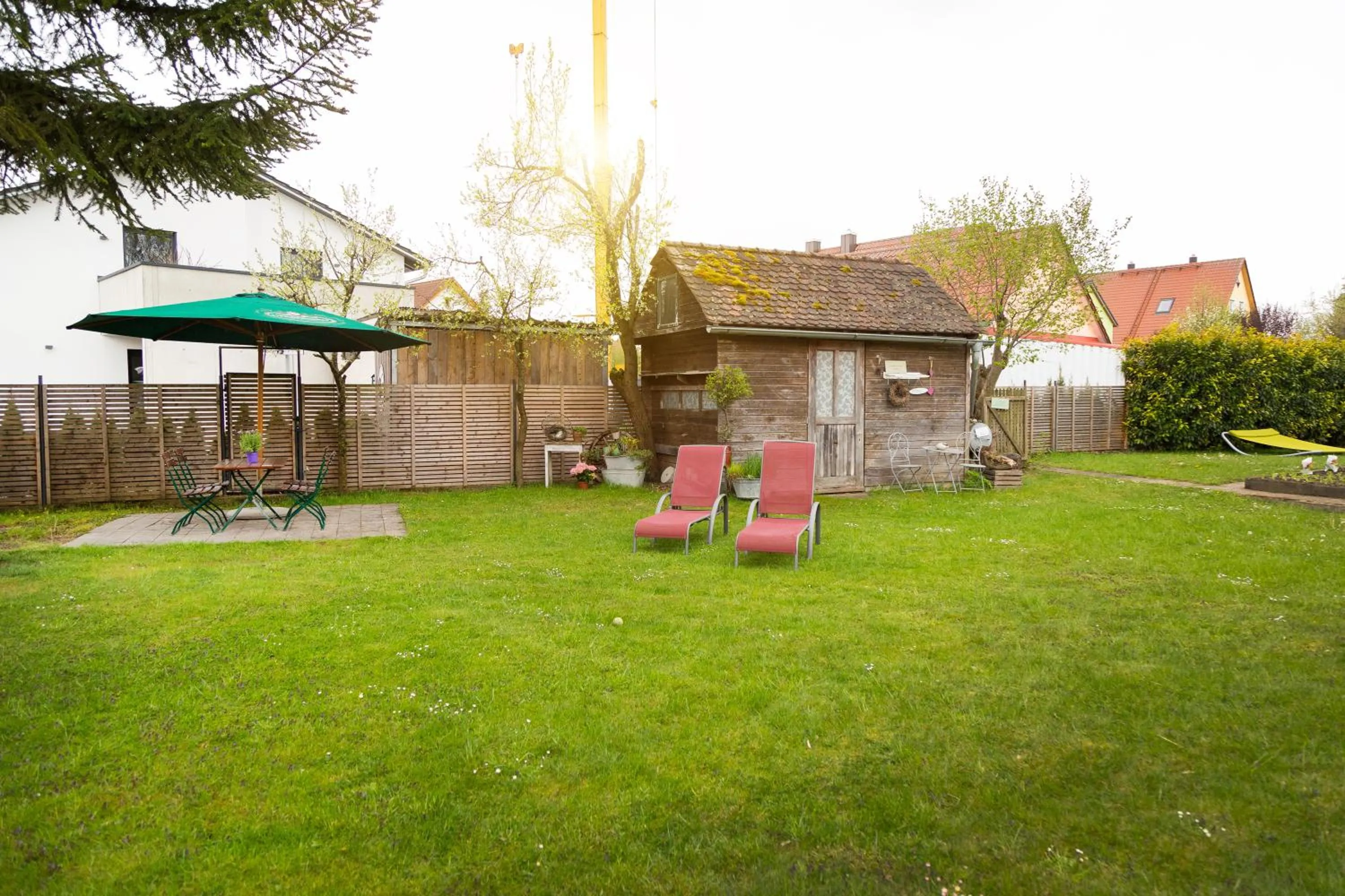 Garden view in Landgasthof Vogelsang OHG