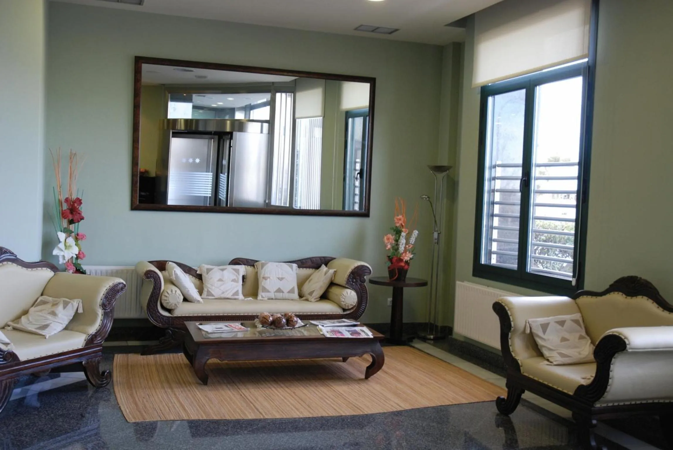 Lobby or reception in Hotel Los 5 Pinos