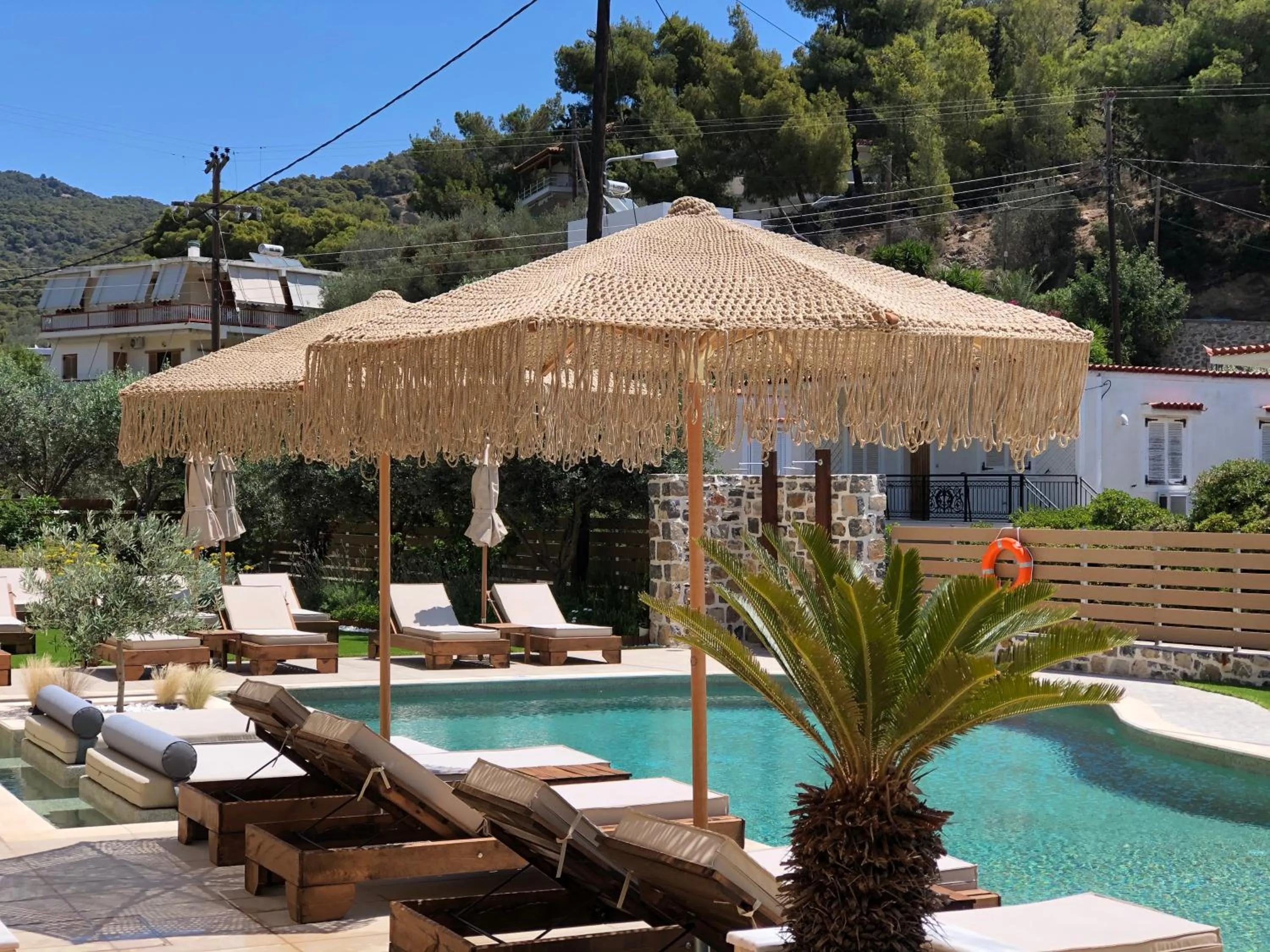 Pool view in Helen Hotel