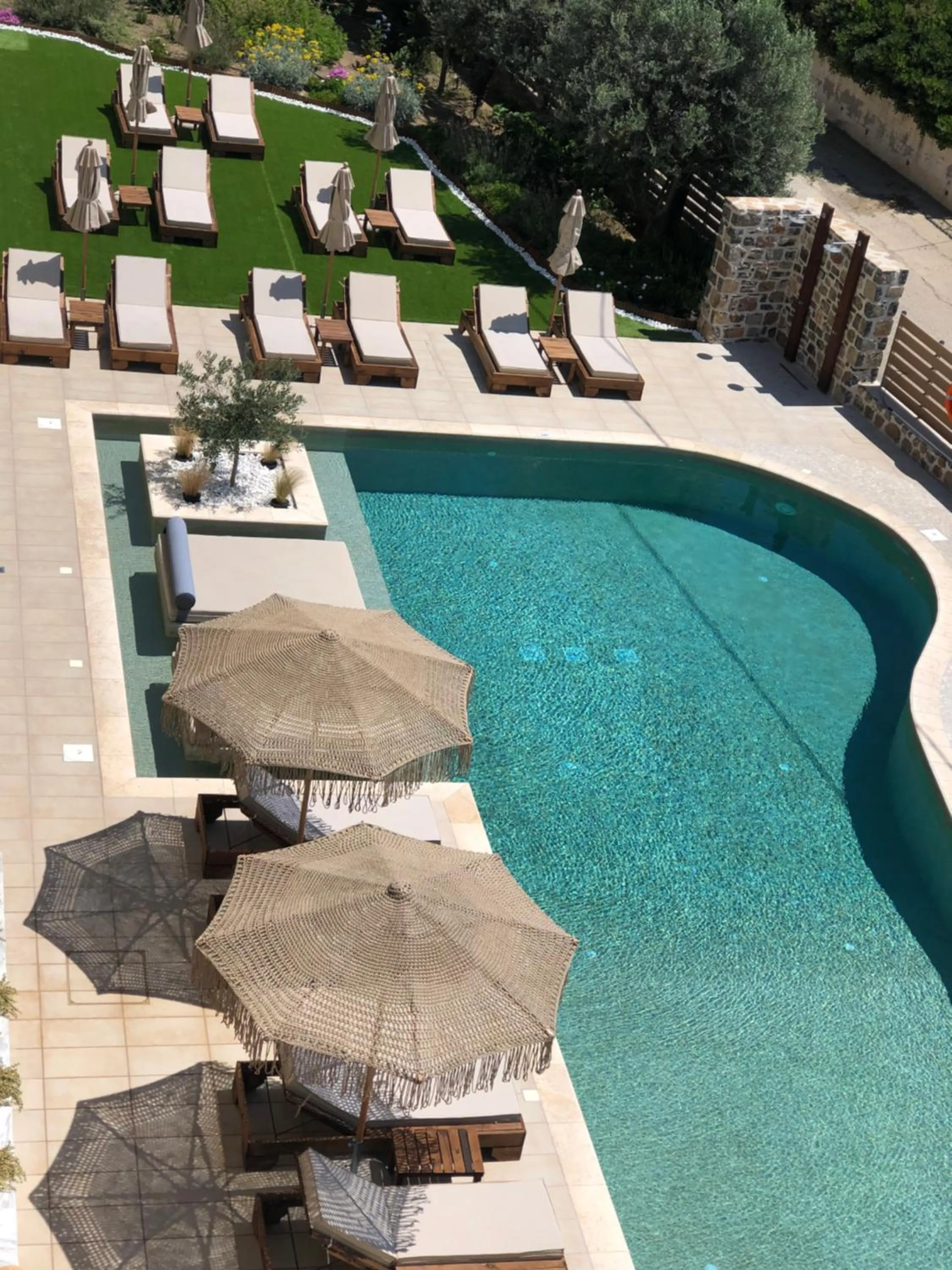 Pool view in Helen Hotel