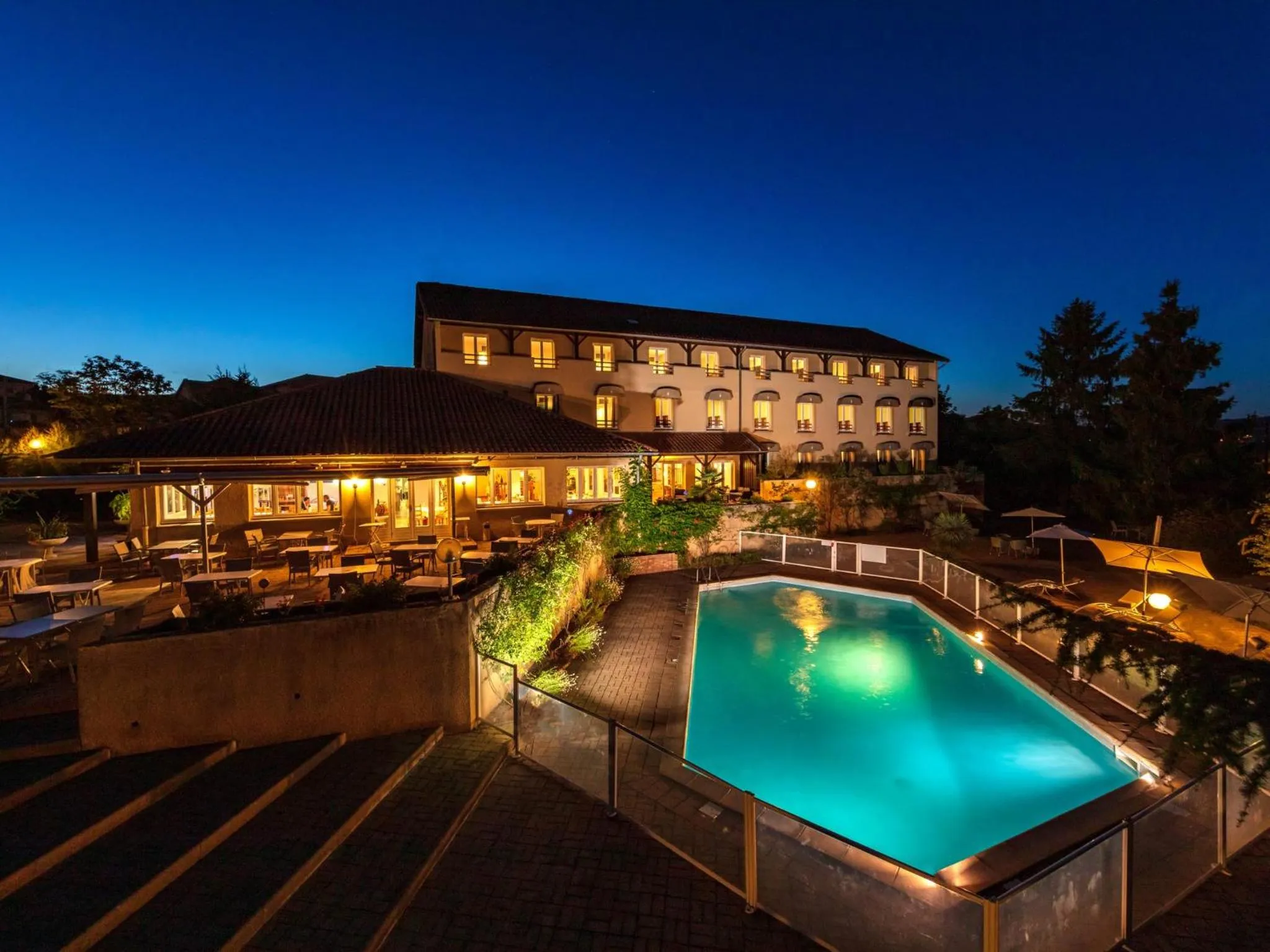 Property building in Logis Hotel Noemys Morgon