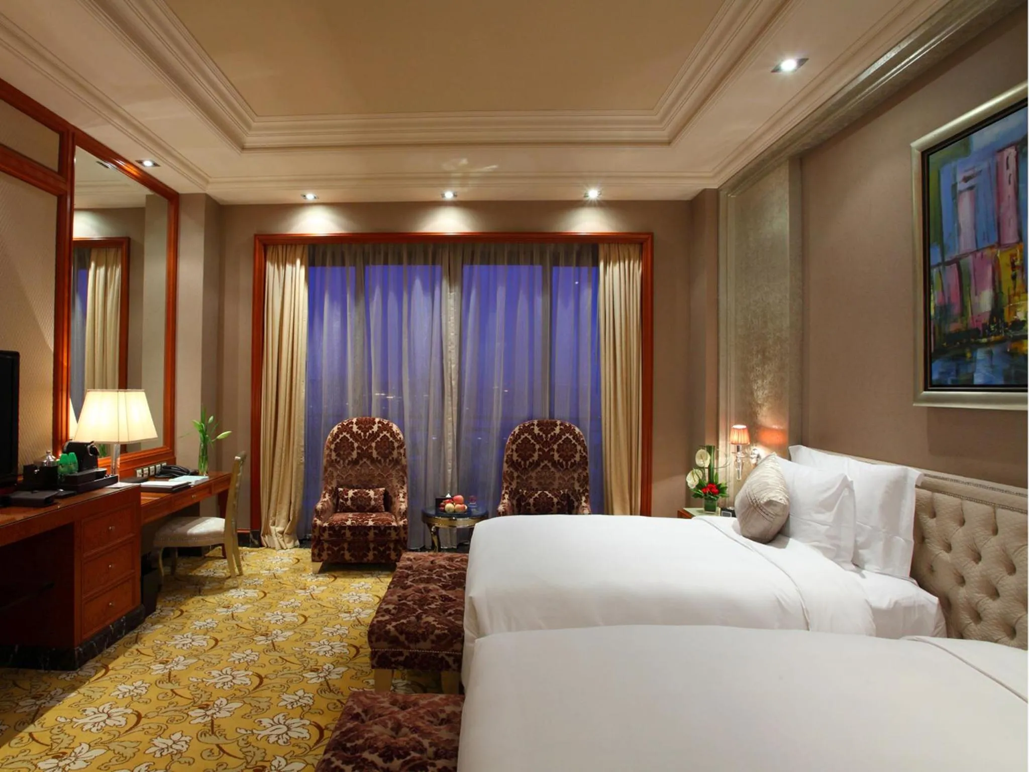 Bedroom, Bed in Chateau Star River Pudong Shanghai