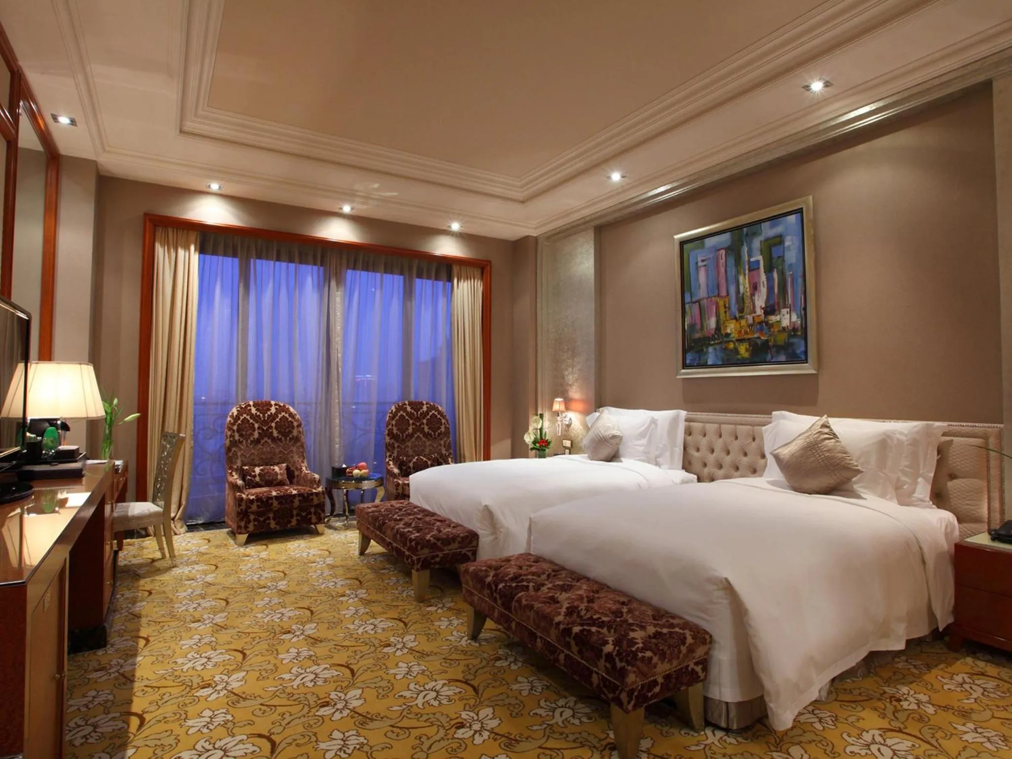 Bedroom, Bed in Chateau Star River Pudong Shanghai