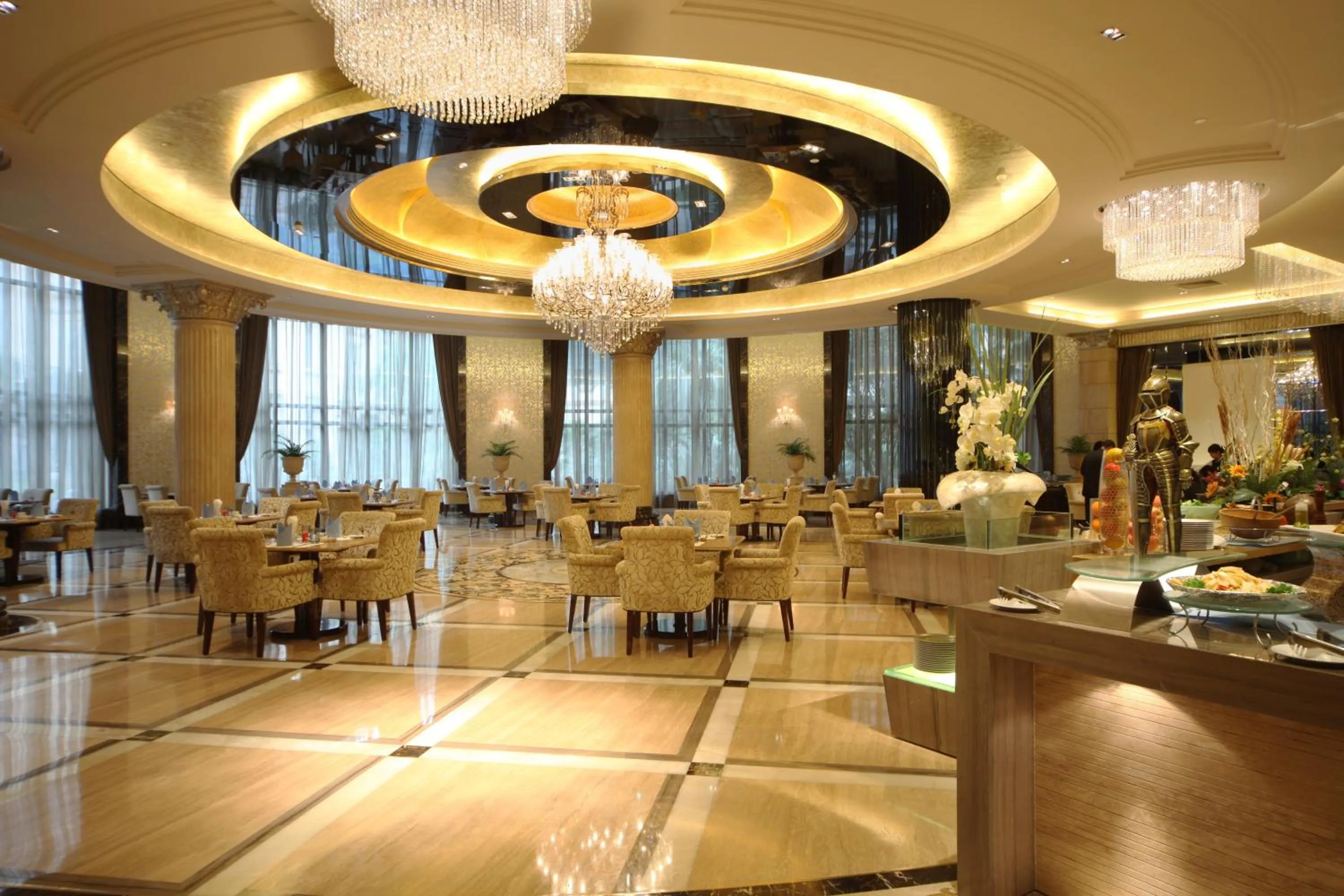 Breakfast in Chateau Star River Pudong Shanghai