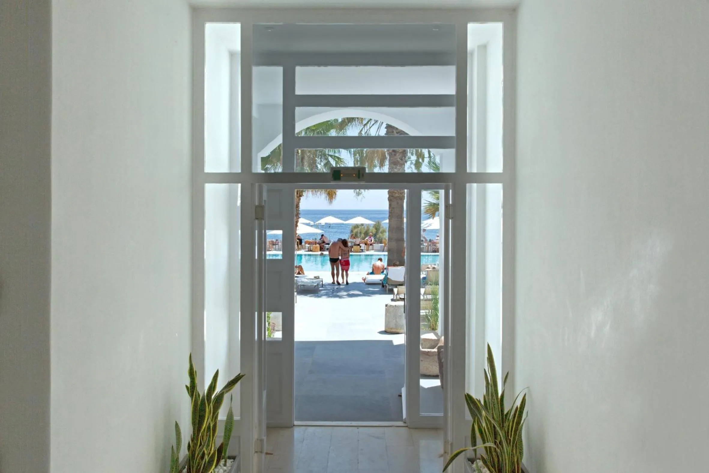 Facade/entrance in Kamari Beach Hotel