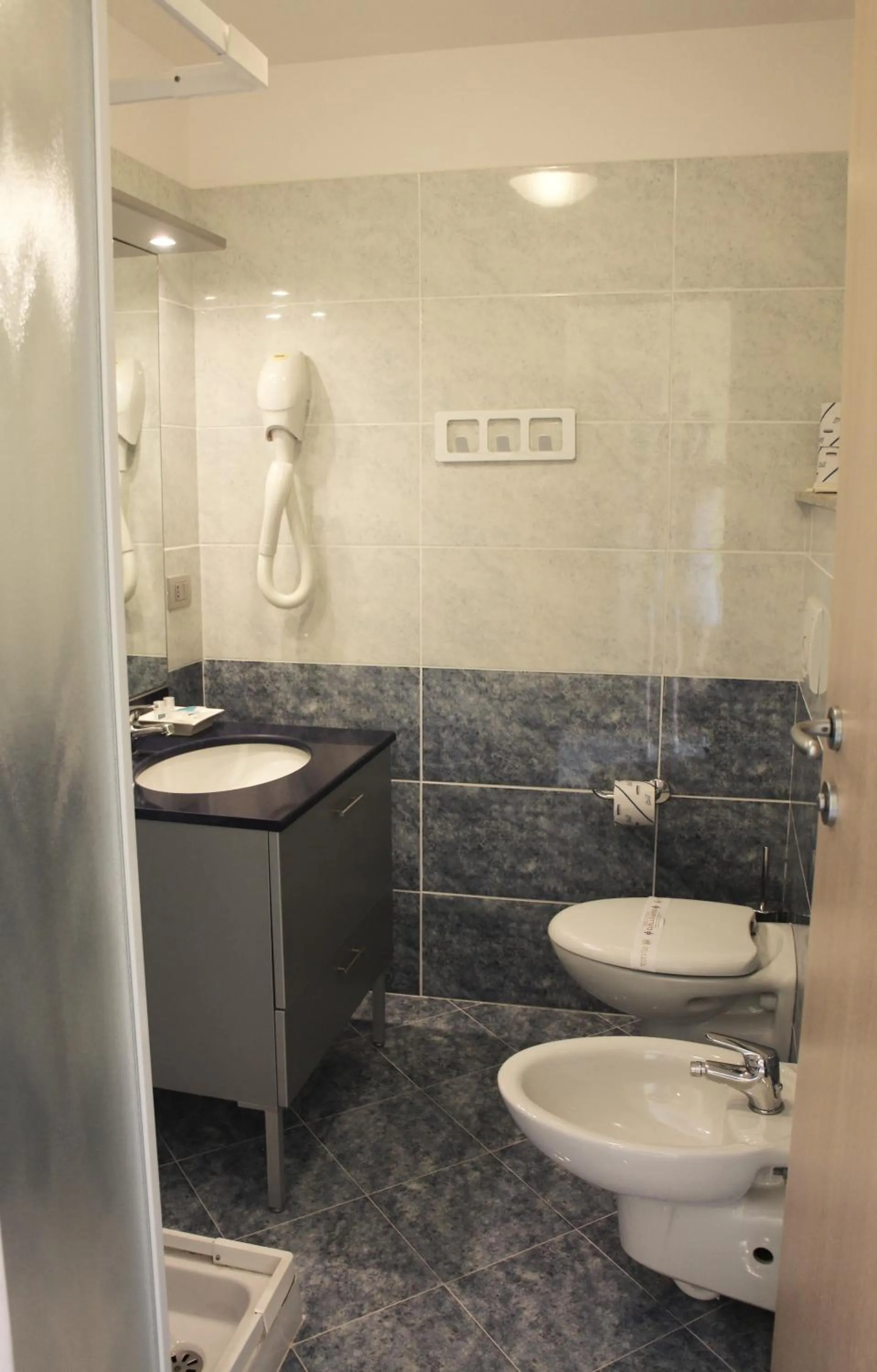 Toilet in Hotel Cristallo