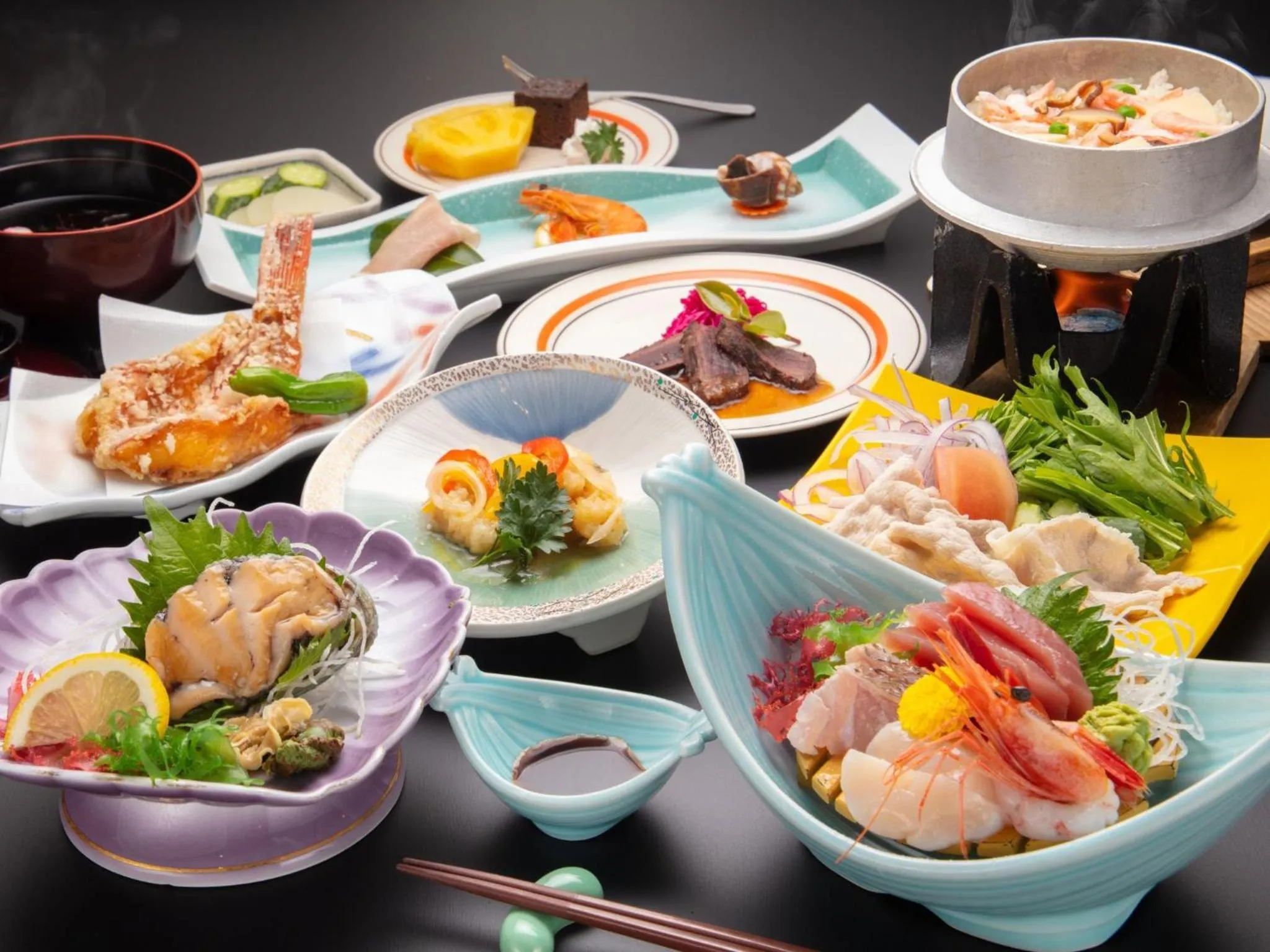 Food in Simamegurinoyado Sakai