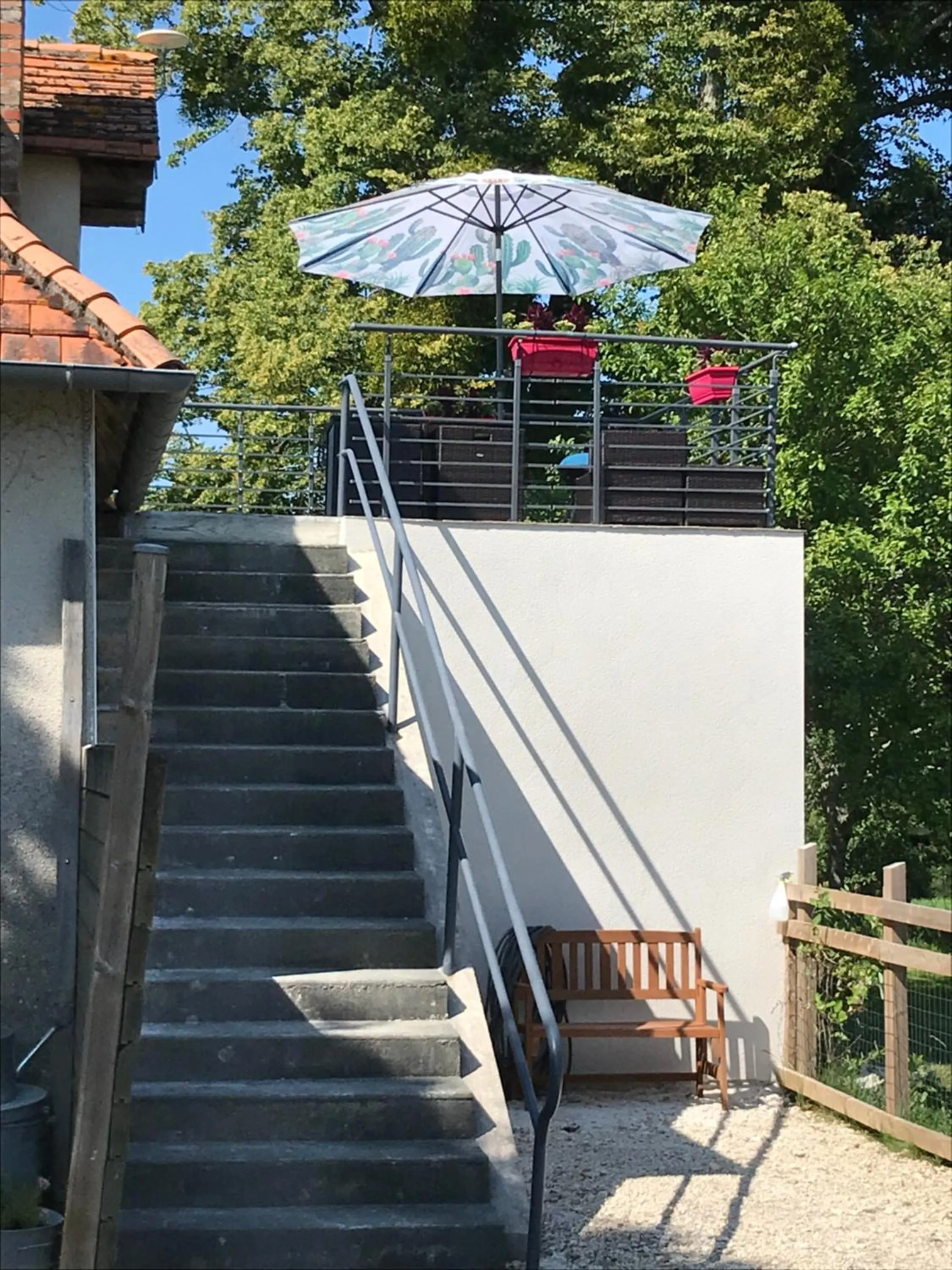 Balcony/Terrace in La Rame