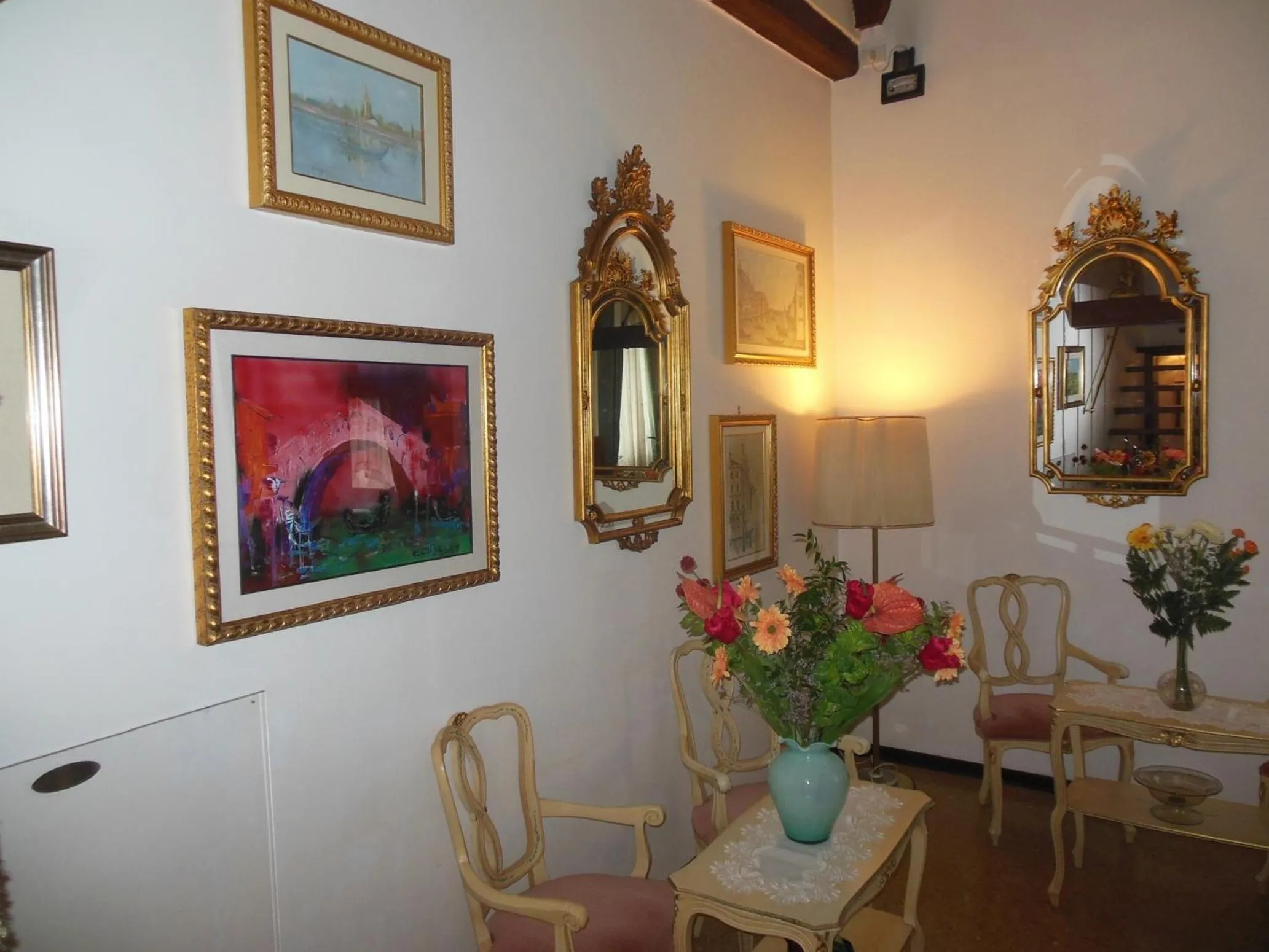 Living room in Ca' Riccio