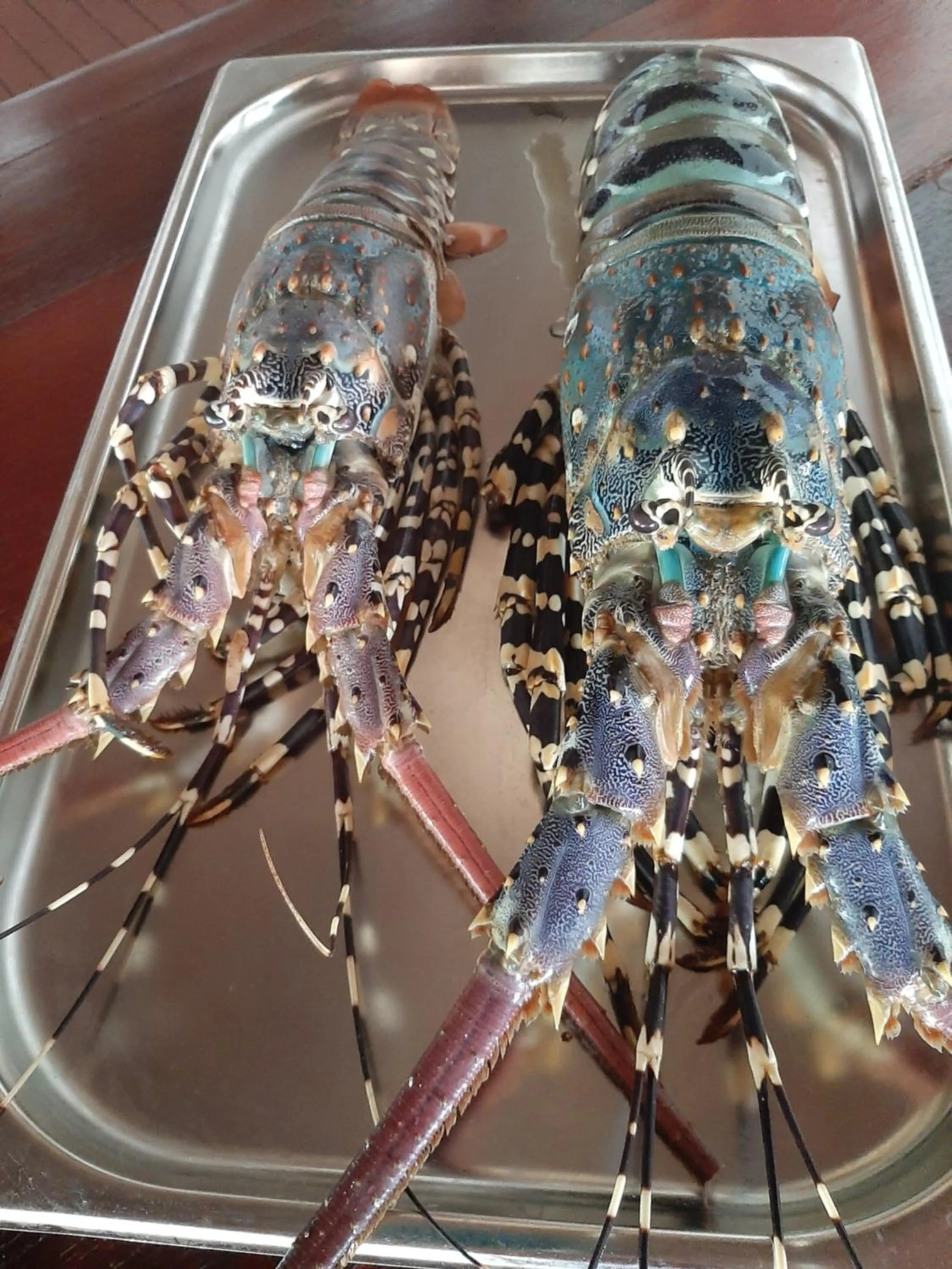 Food in Le Moya Beach