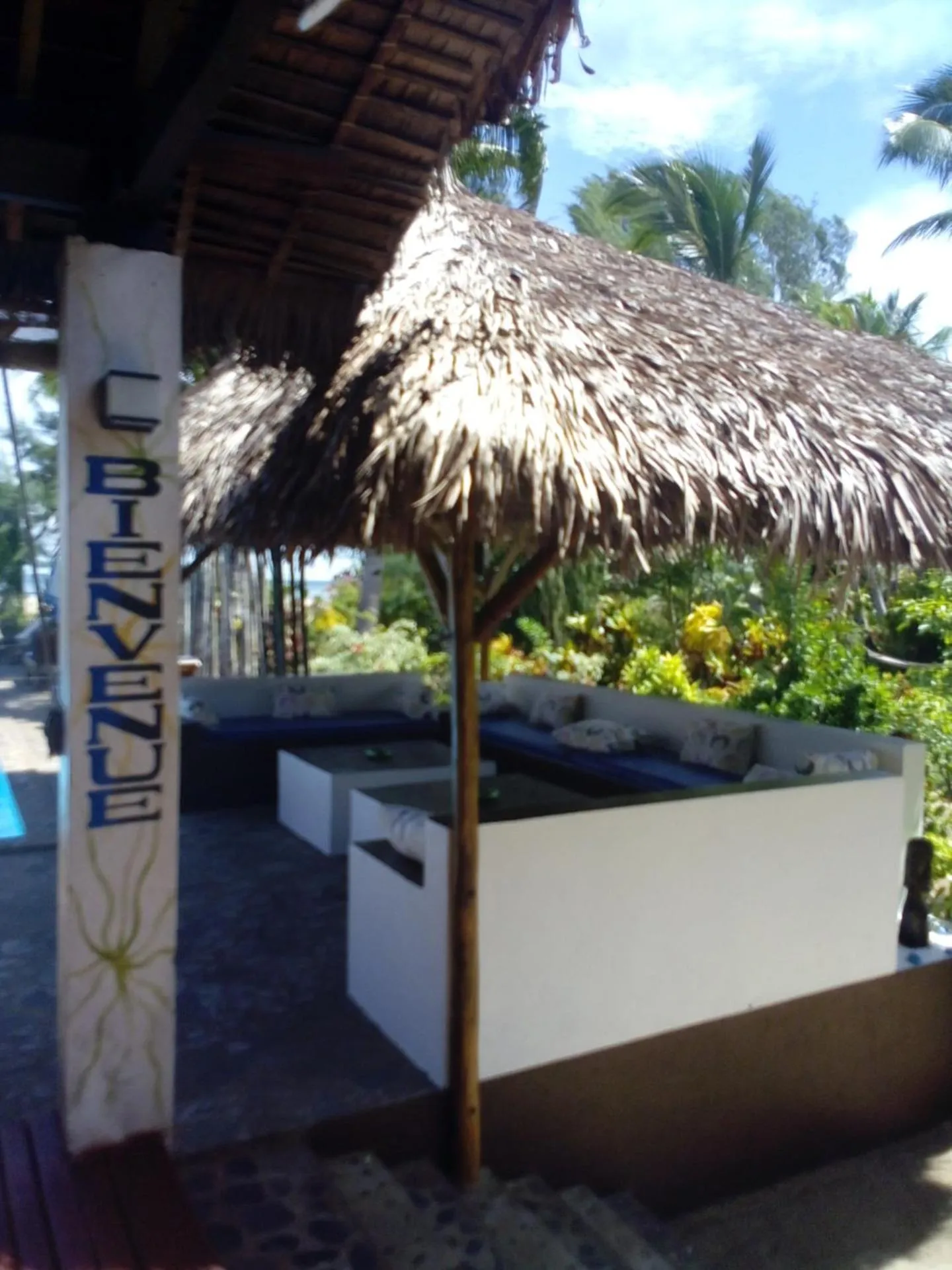 Garden view in Le Moya Beach