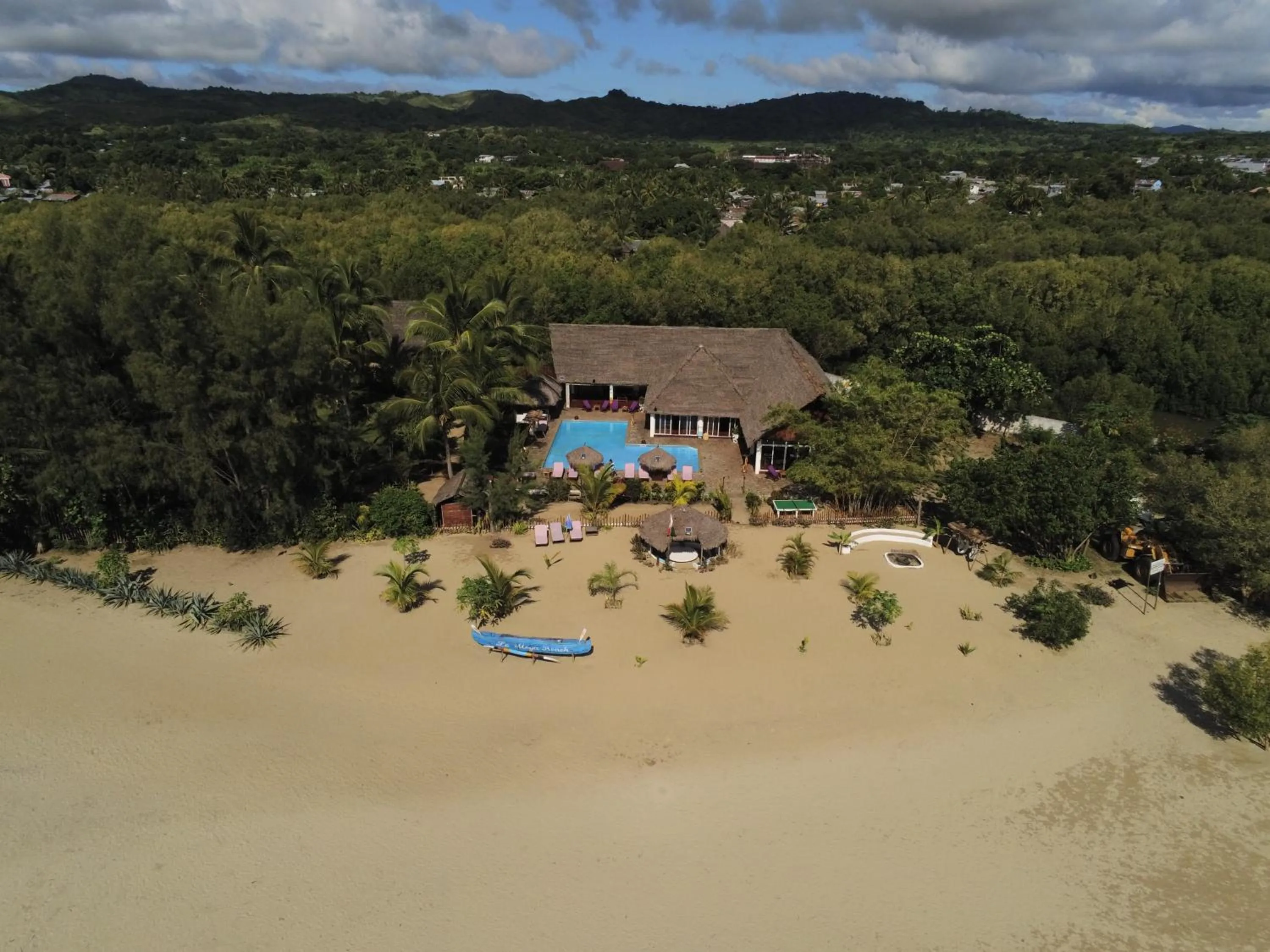 Bird's eye view in Le Moya Beach