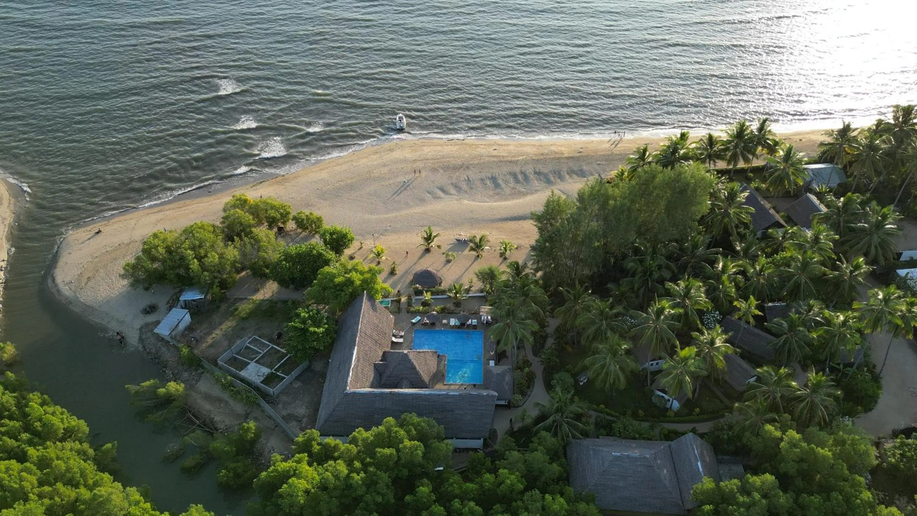 Bird's eye view in Le Moya Beach