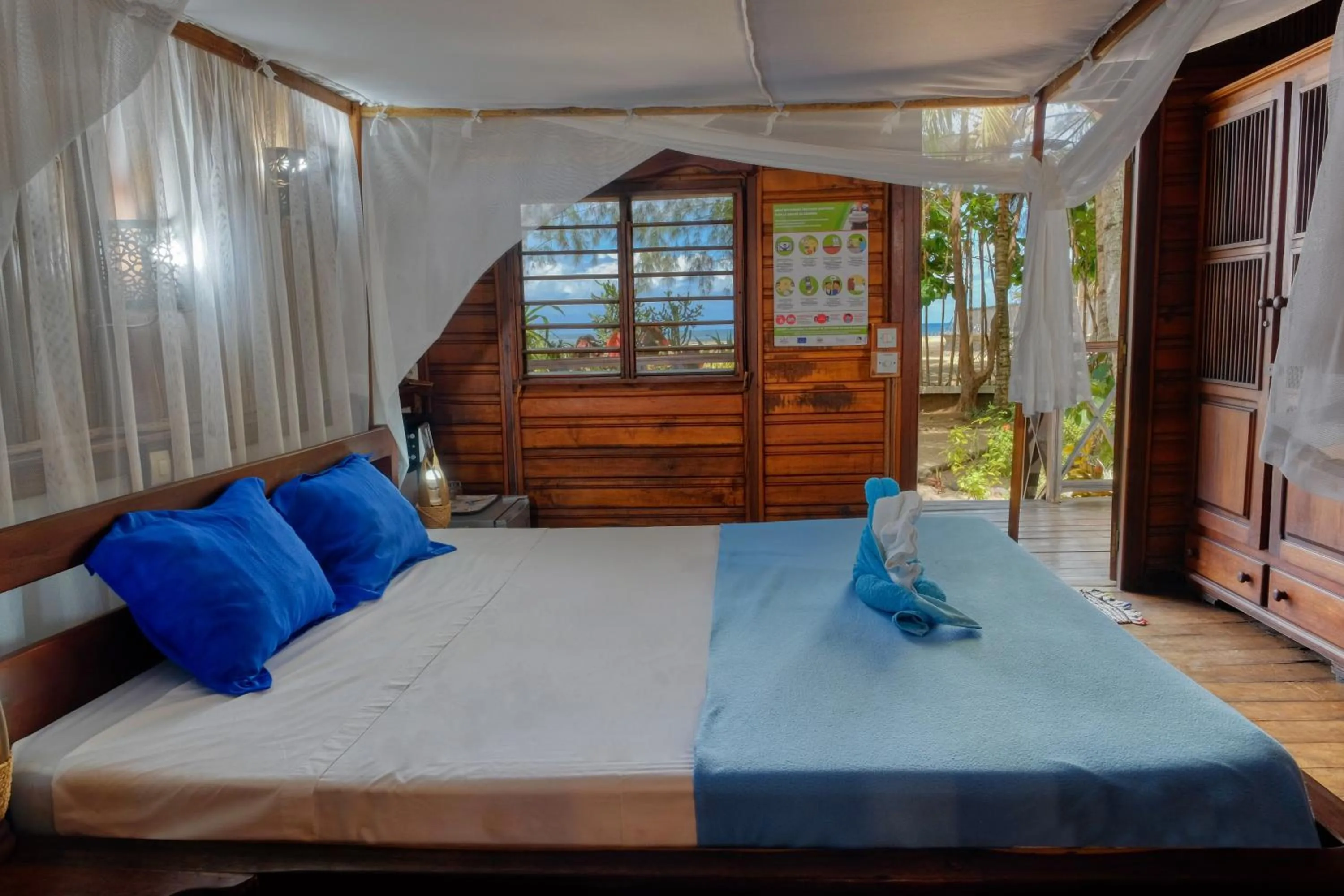 Bed in Le Moya Beach