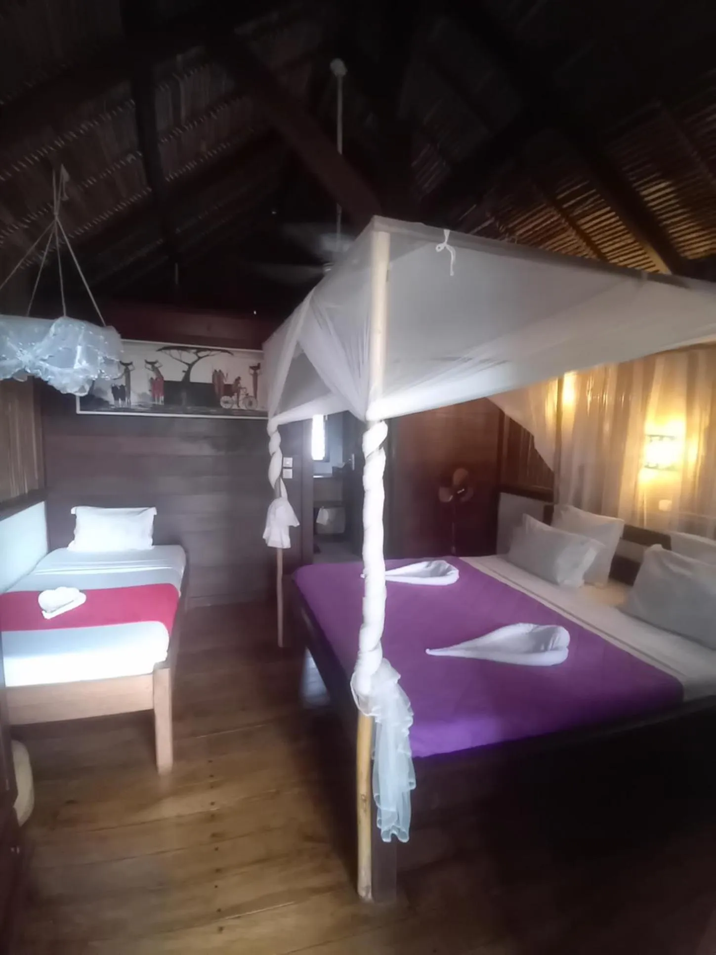 Bed in Le Moya Beach