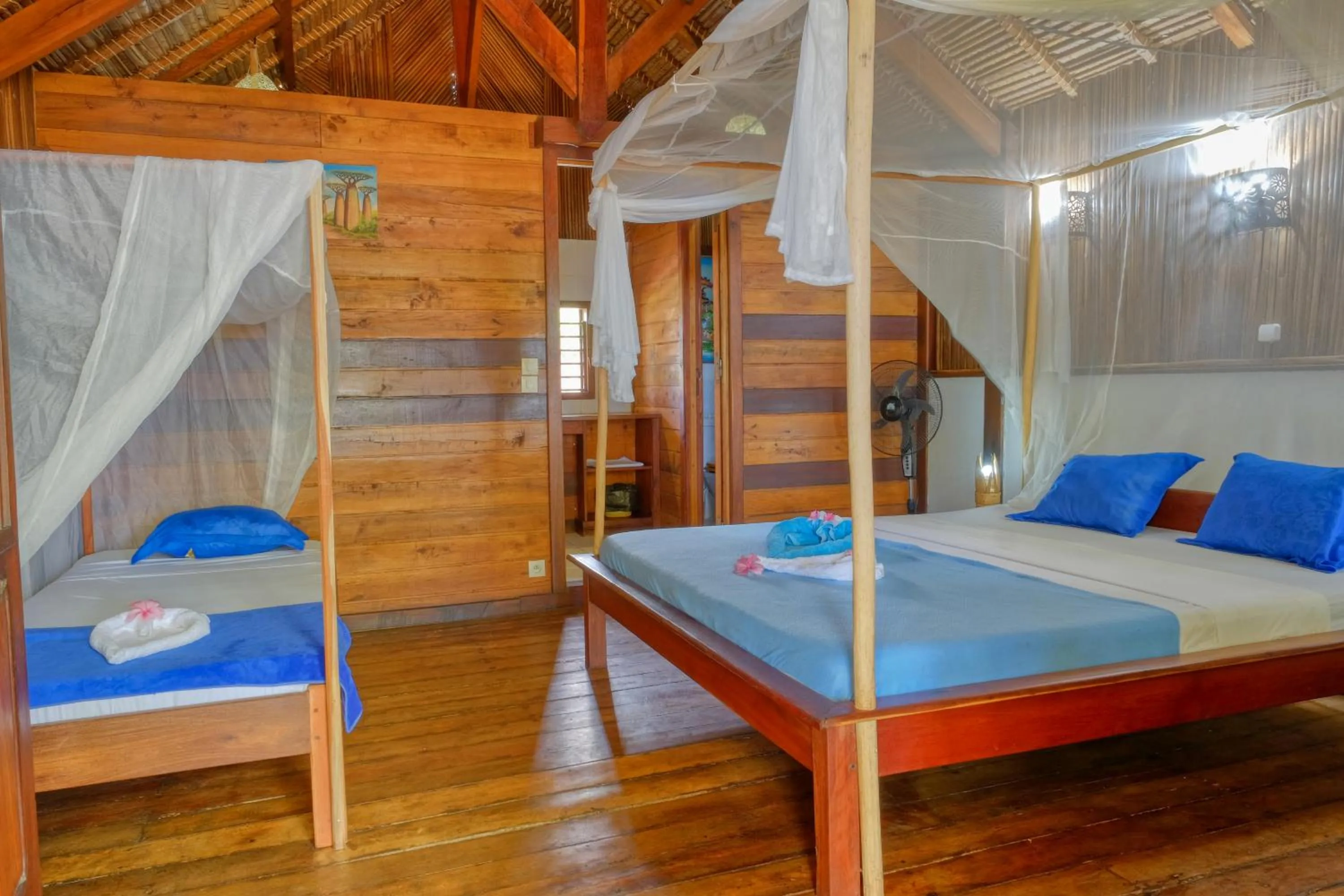 Bed in Le Moya Beach