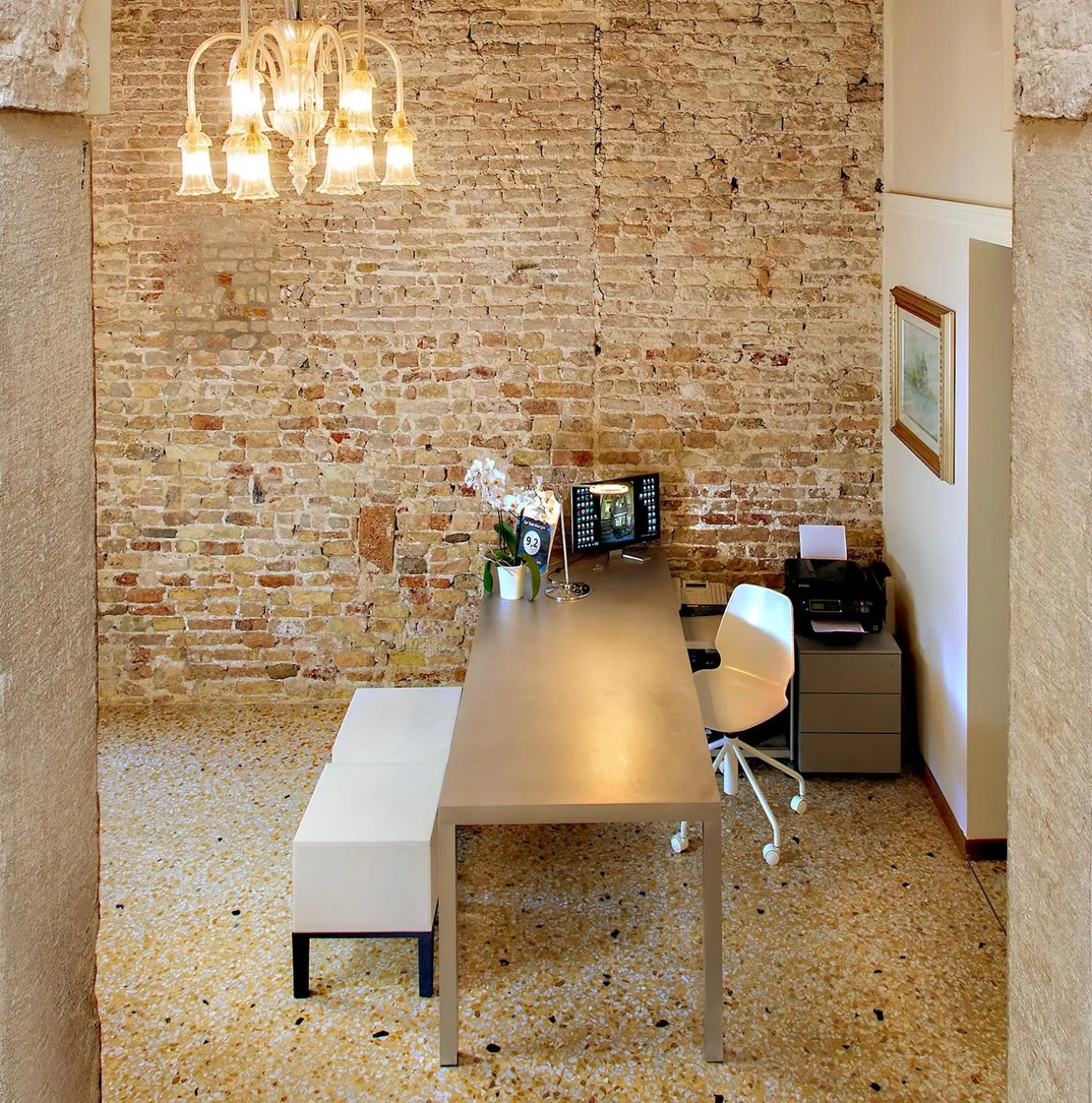 Lobby or reception in Ca' San Giorgio B&B