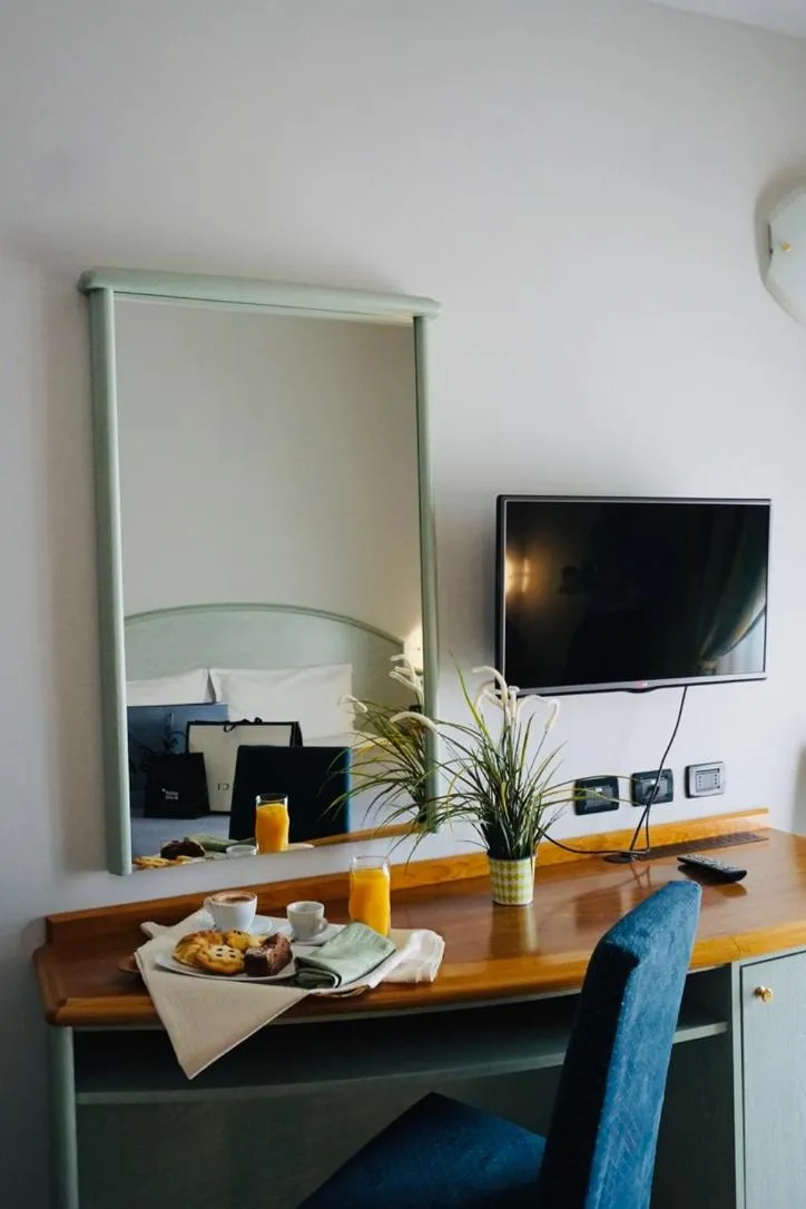 Seating area in Hotel Europa Milano