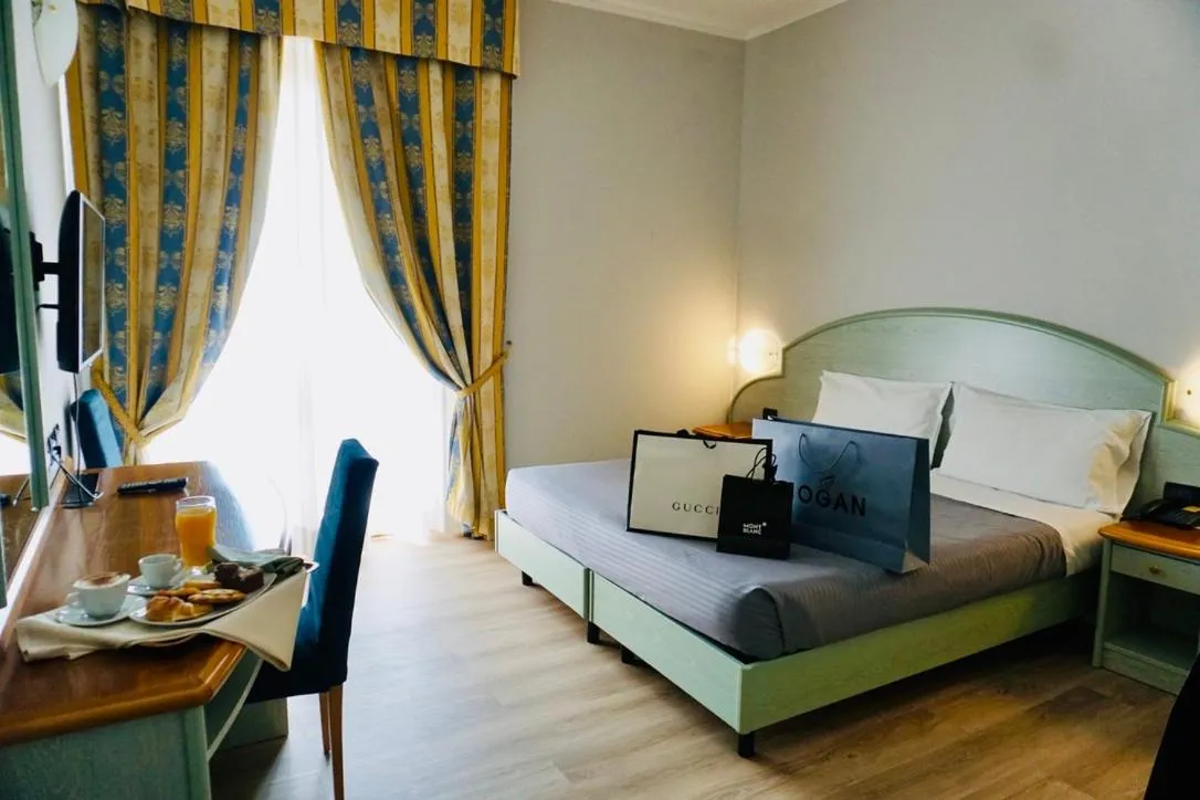 Bed in Hotel Europa Milano