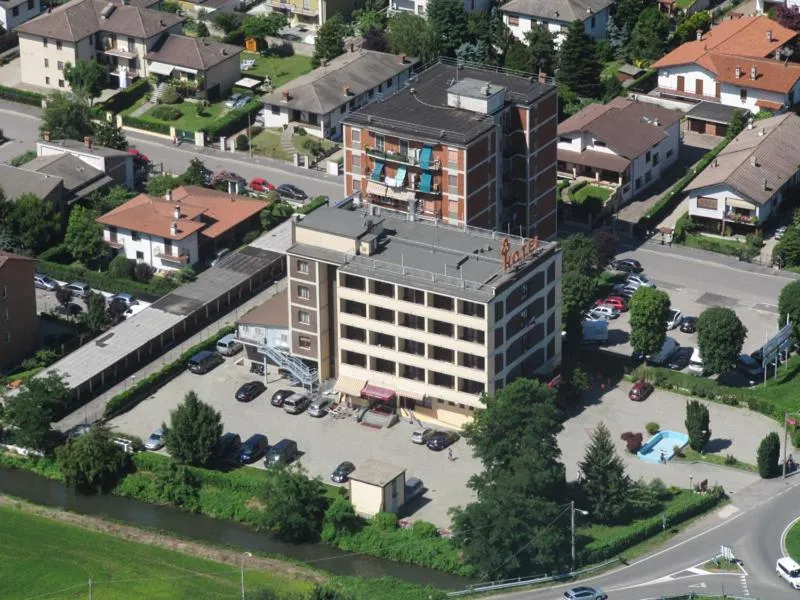 Bird's eye view in Hotel Europa Milano