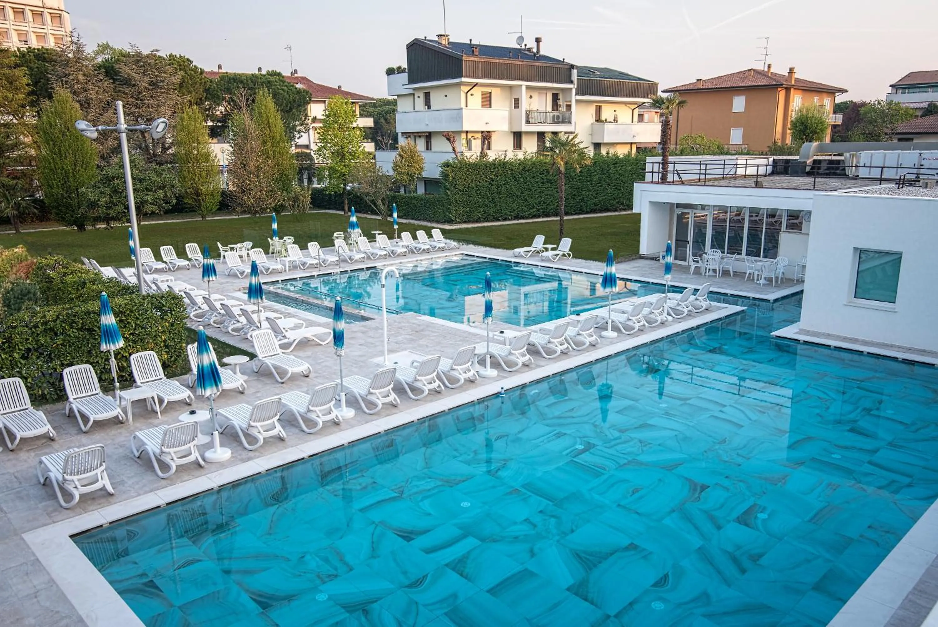 Pool view in Hotel Terme Vena D'Oro
