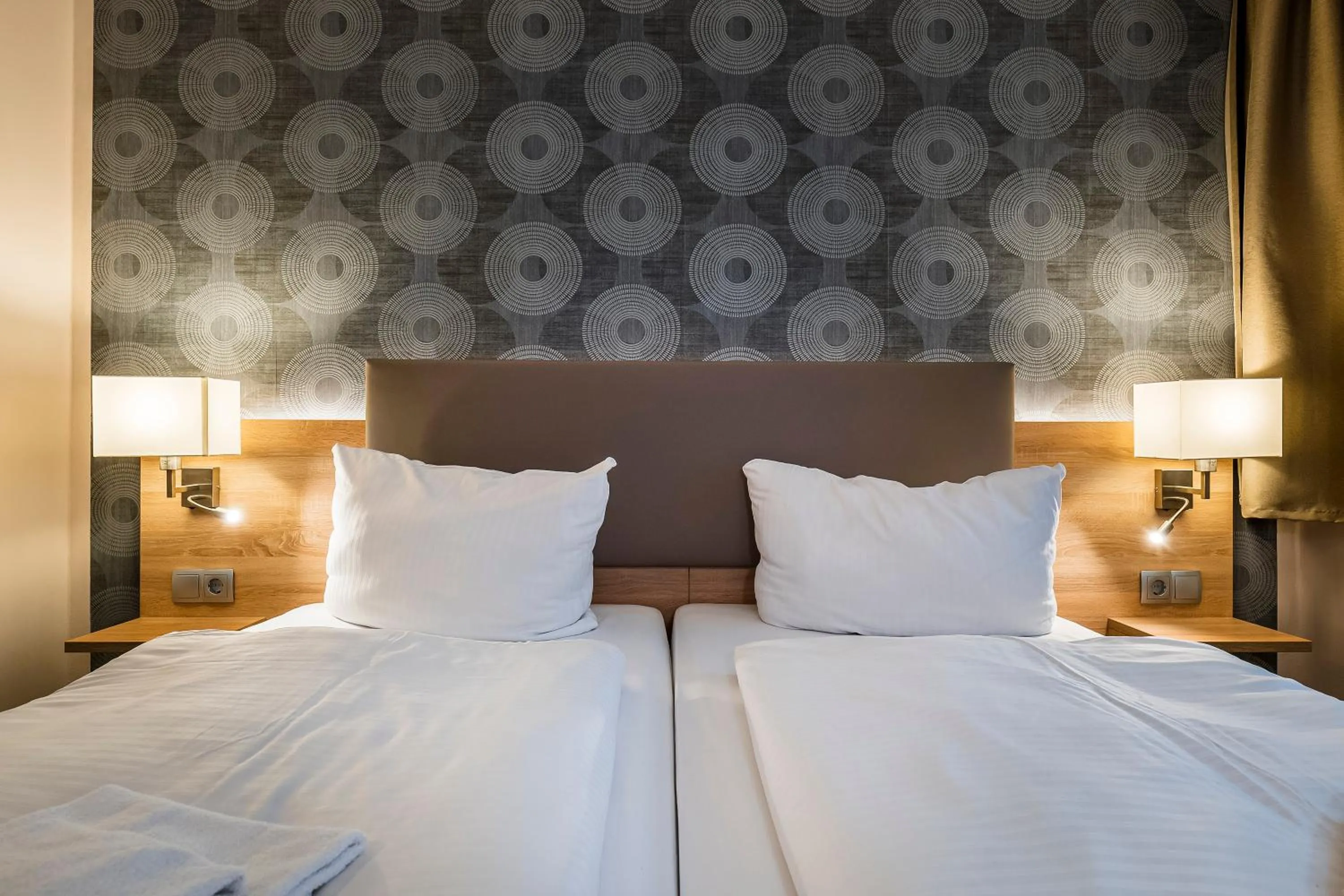 Bed in Das Copnic Berlin