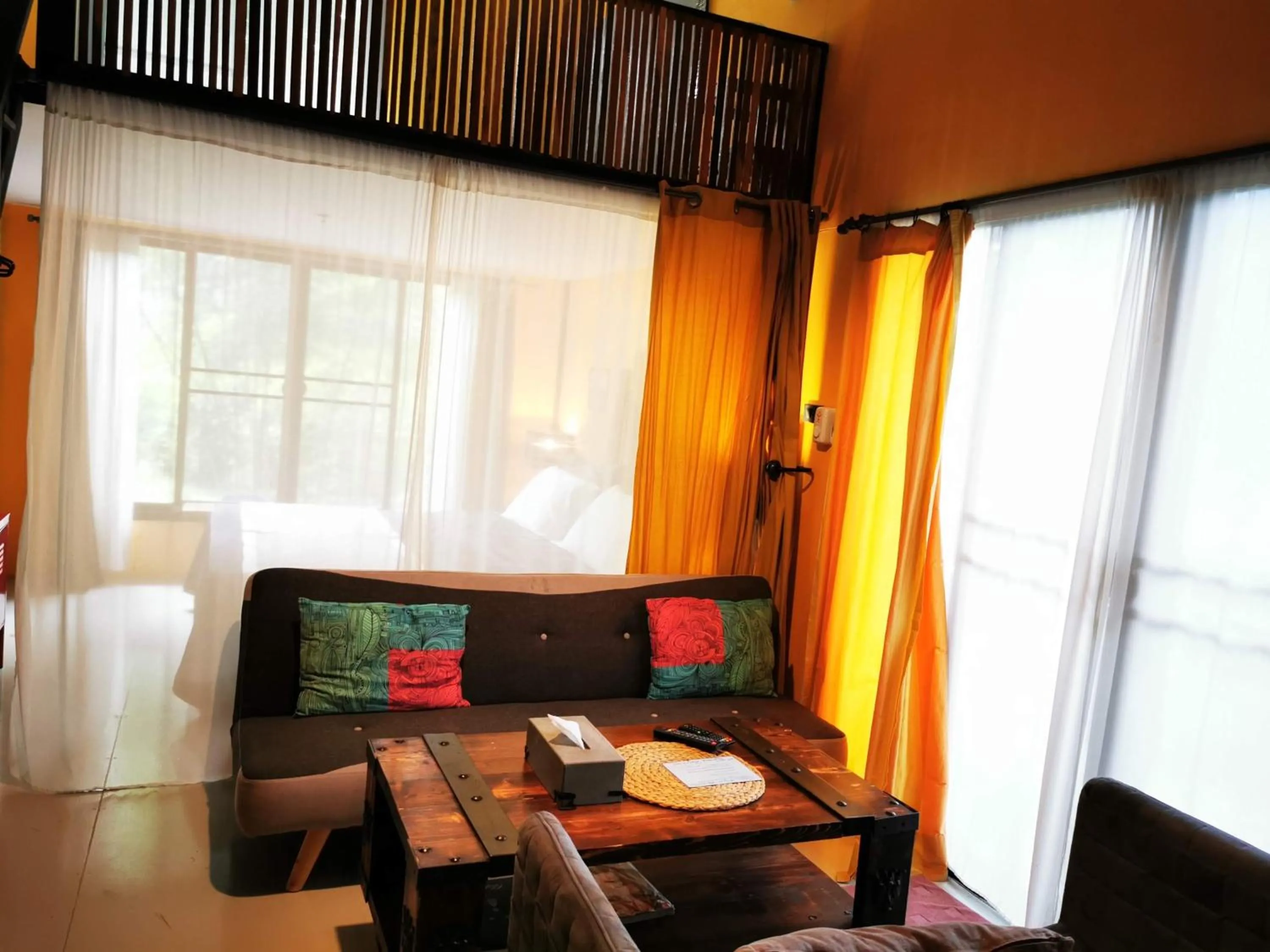 Living room in Brookhouse at Khaoyai