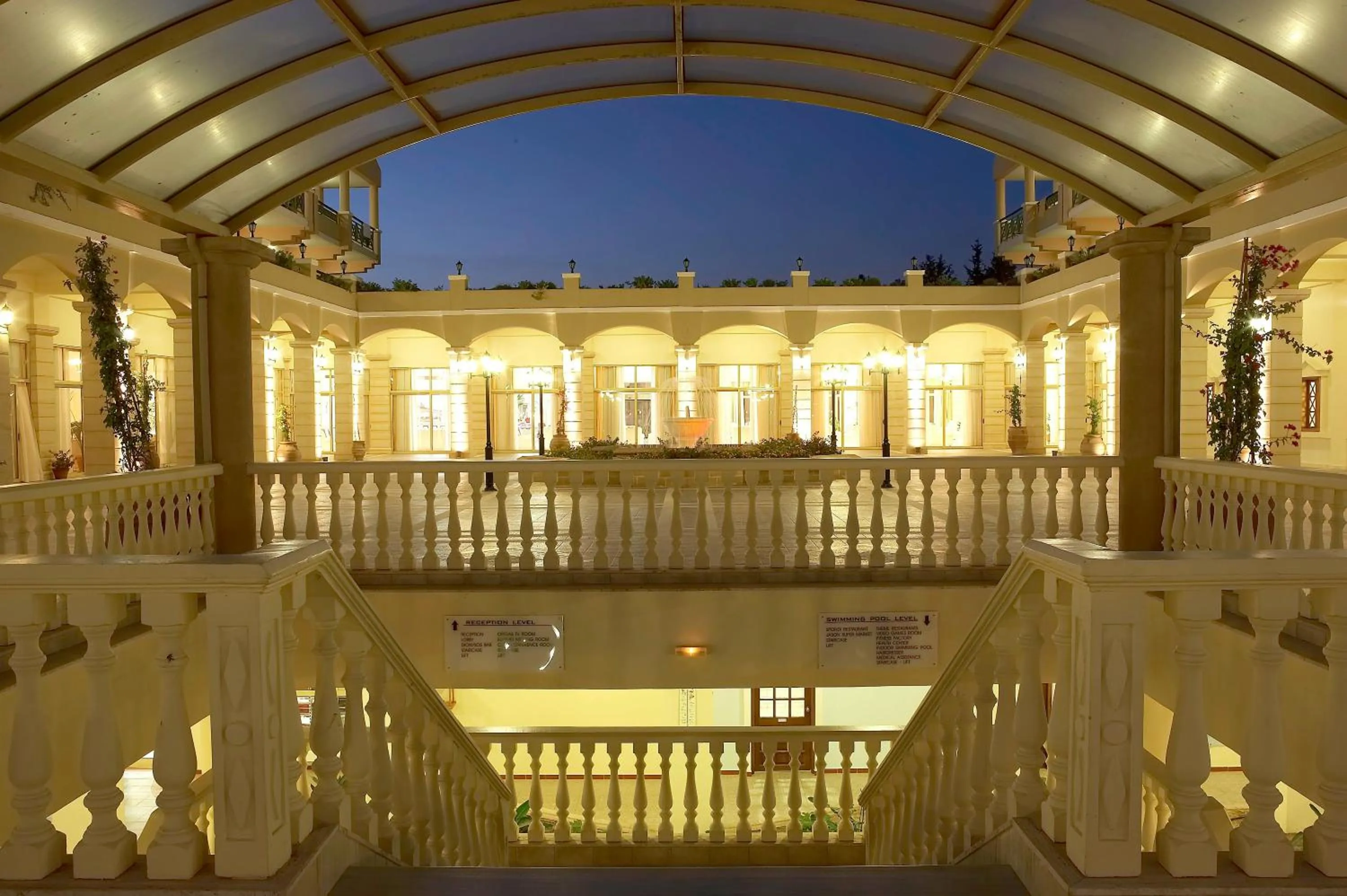 Facade/entrance in Lindos Princess Beach Hotel