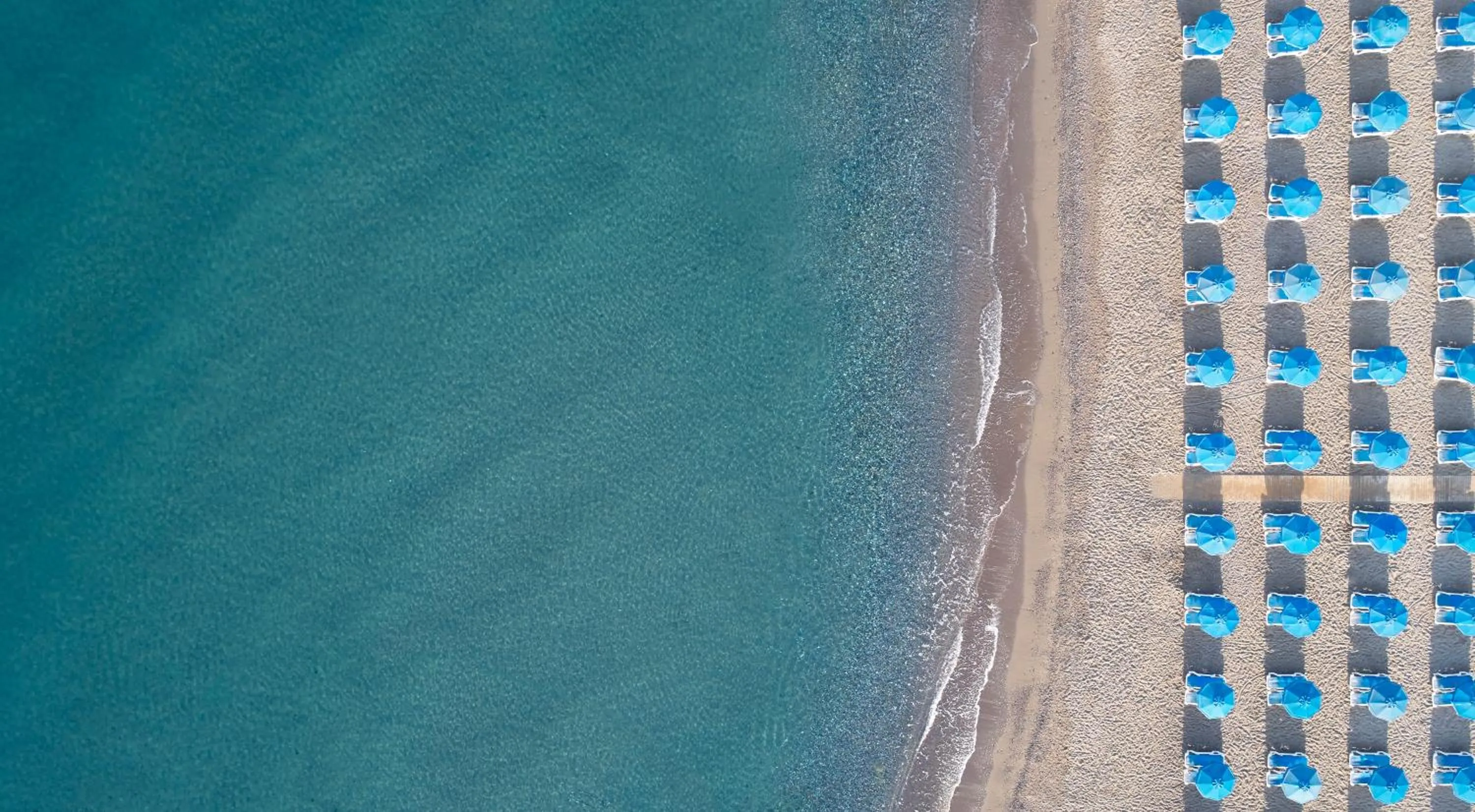 Bird's eye view in Lindos Princess Beach Hotel