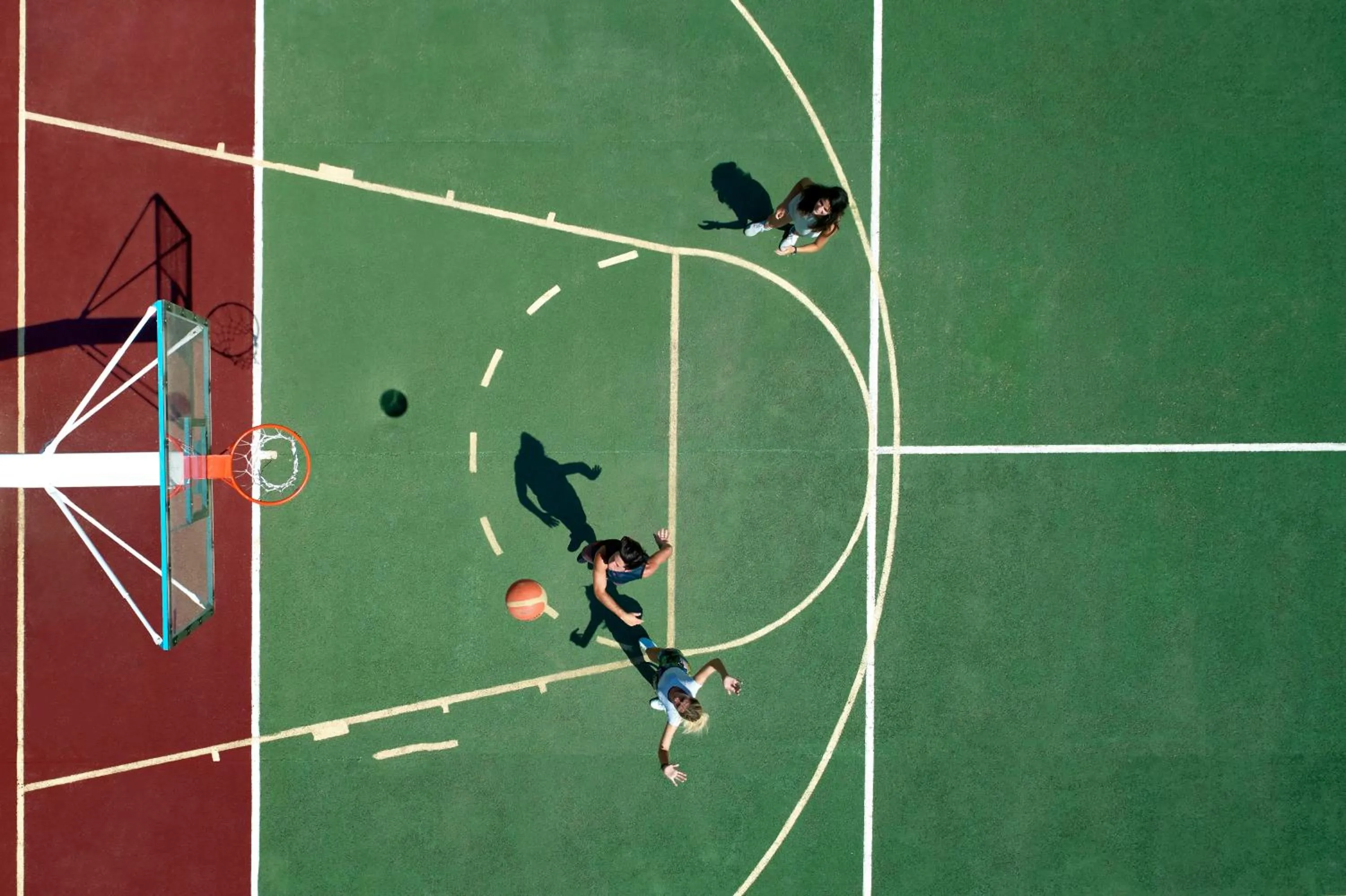Bird's eye view in Lindos Princess Beach Hotel
