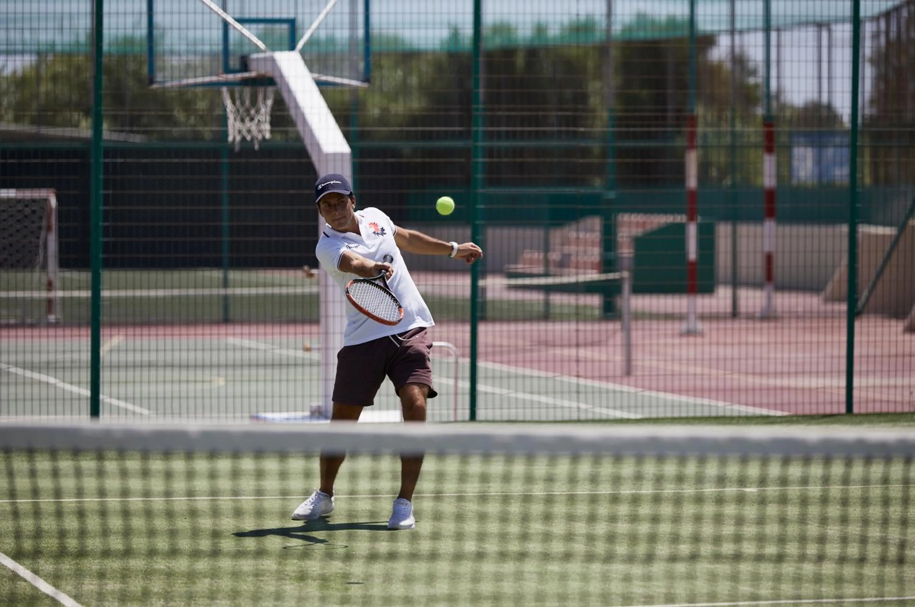 Tennis court in Lindos Princess Beach Hotel