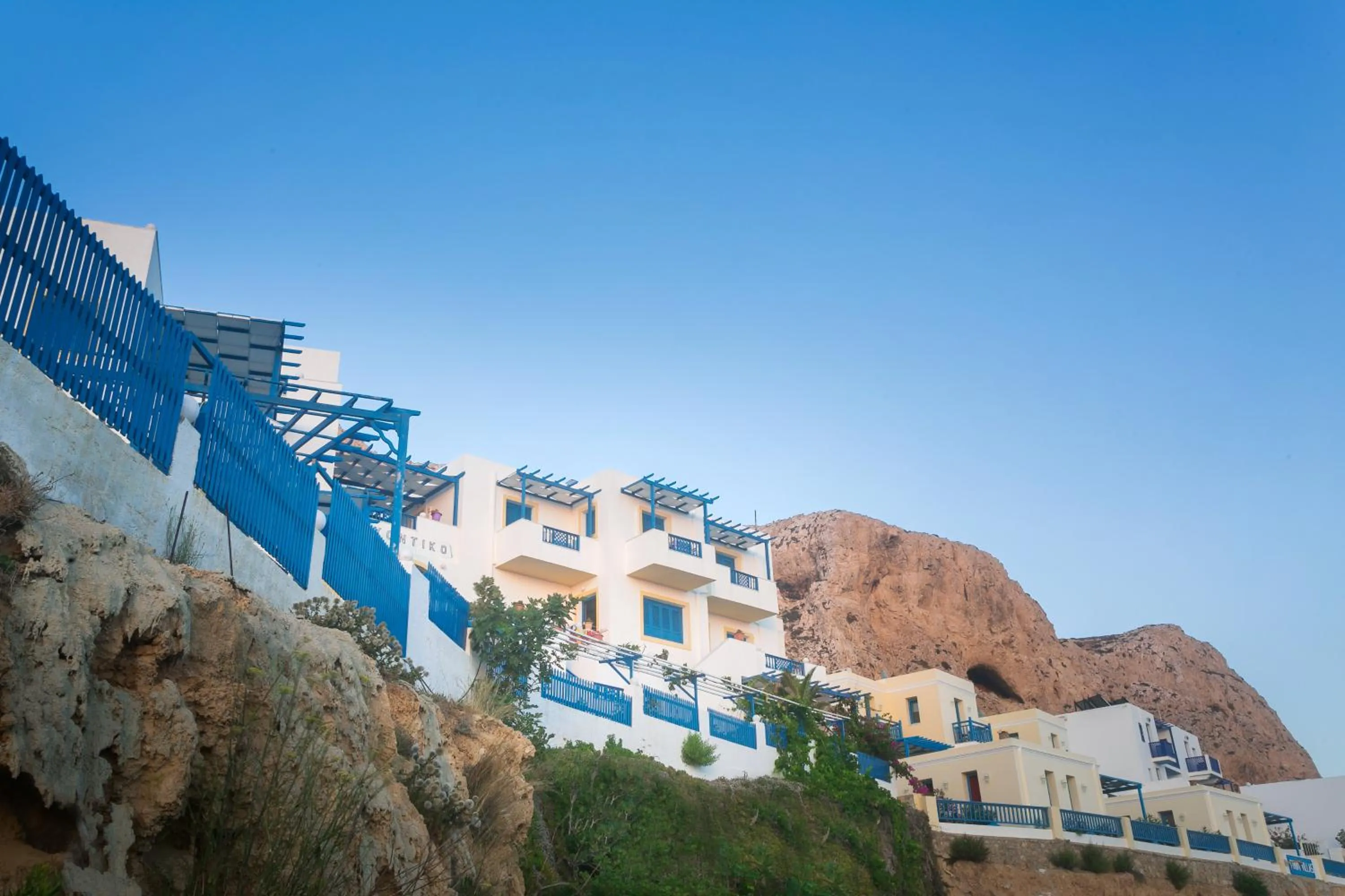 Bird's eye view in Arhontiko Hotel