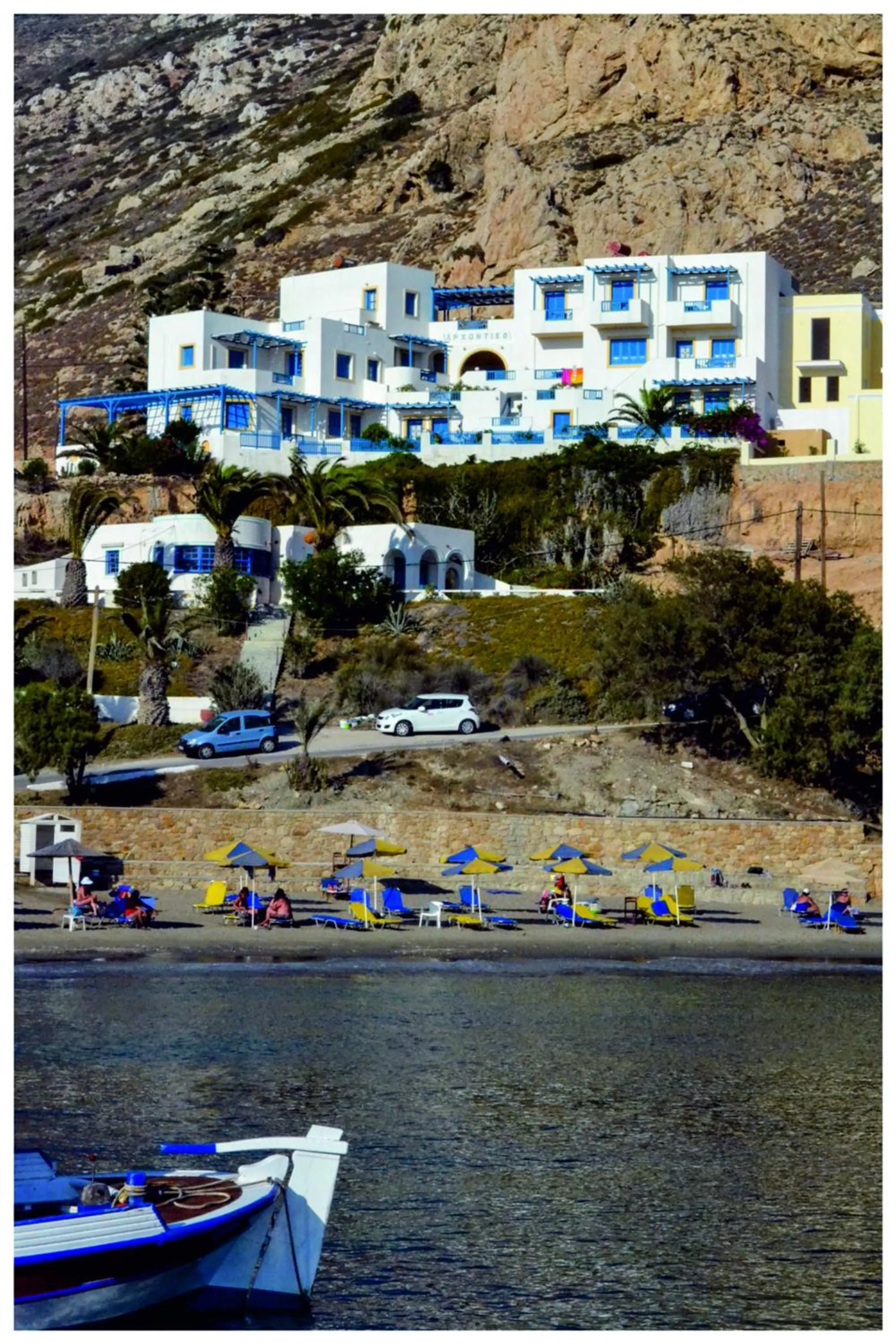 Facade/entrance in Arhontiko Hotel