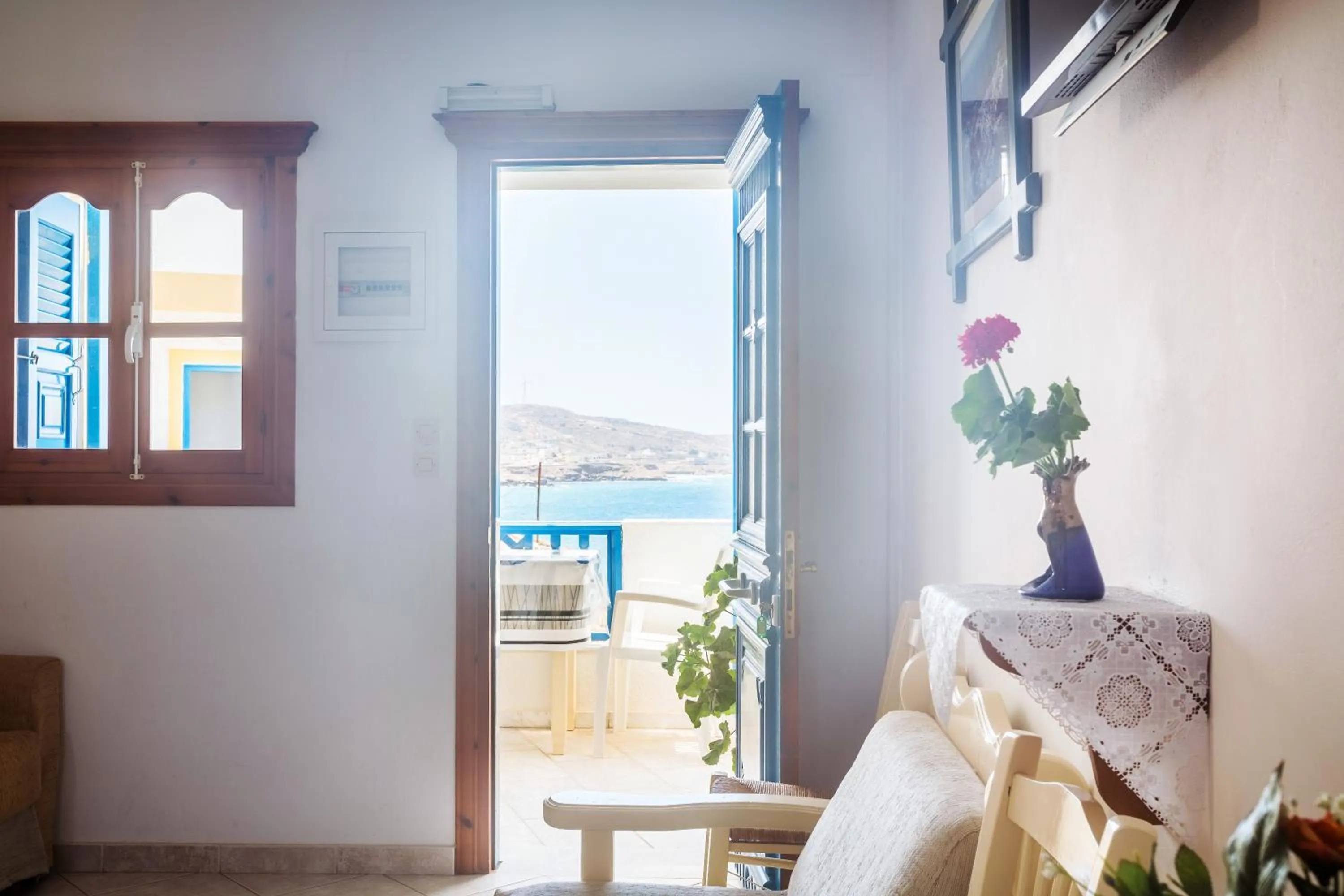 Sea view in Arhontiko Hotel