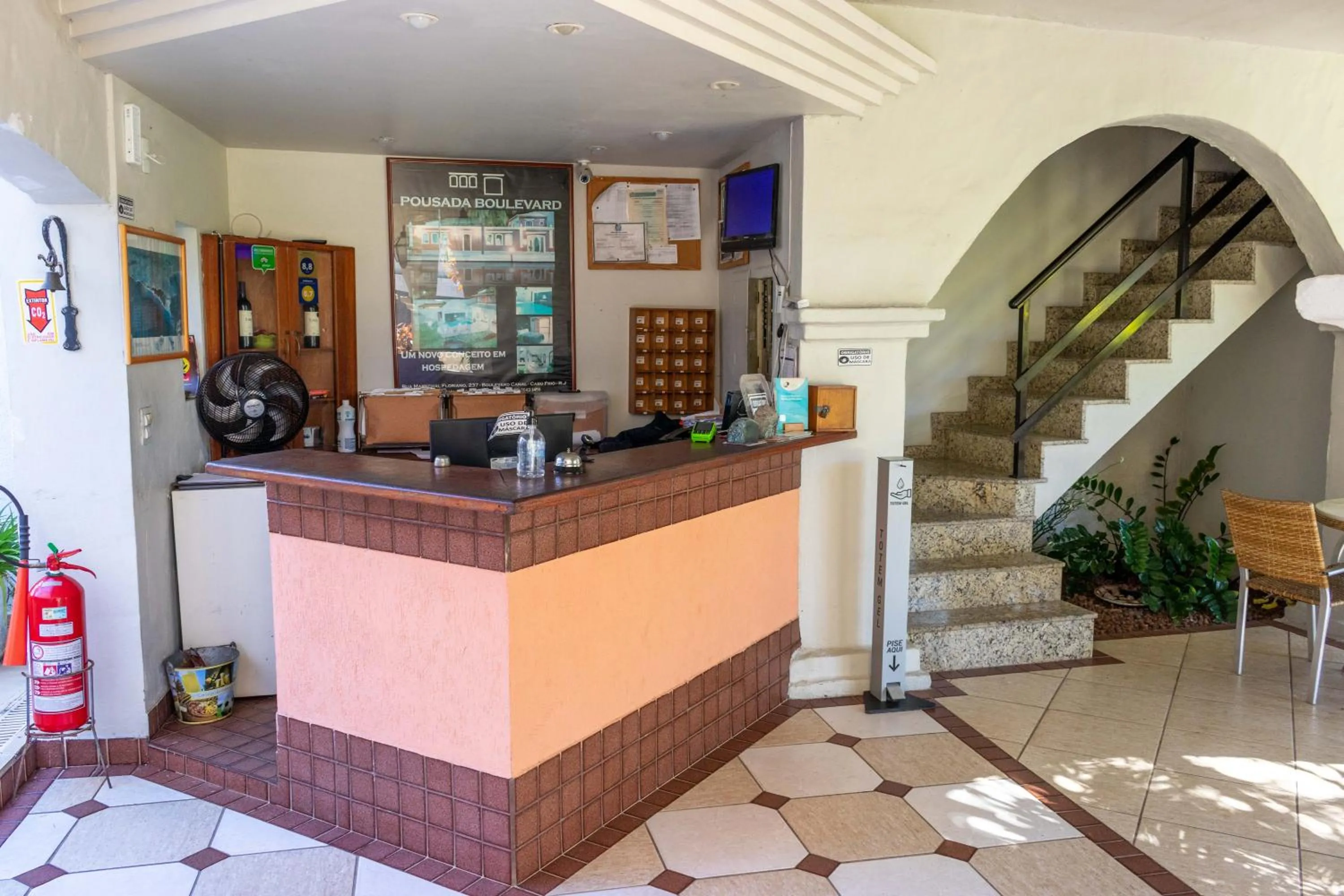 Lobby or reception in Pousada Boulevard