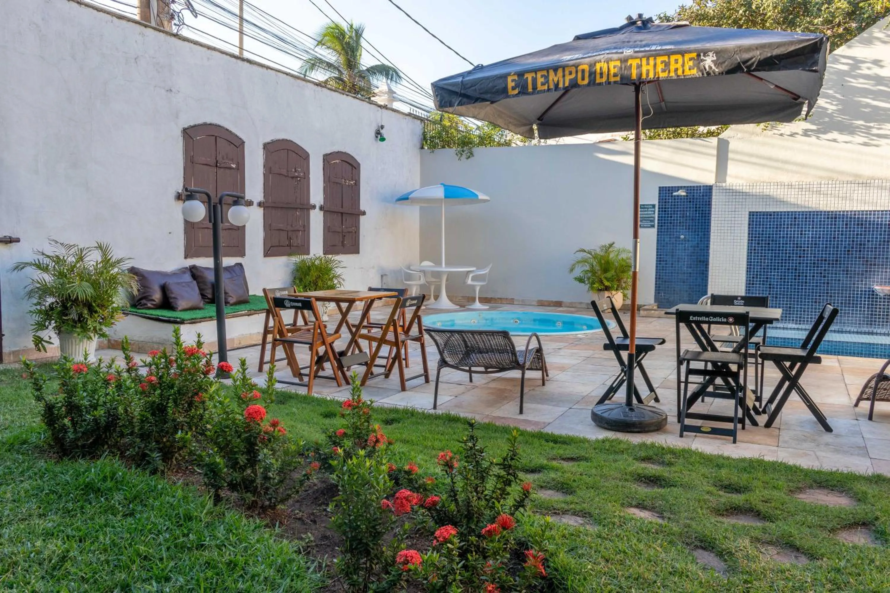 Garden in Pousada Boulevard