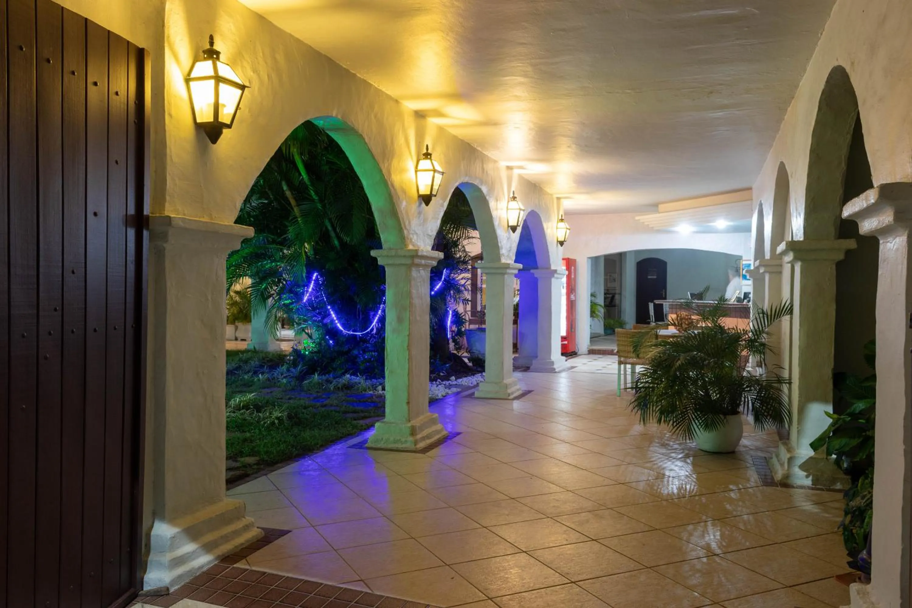 Garden in Pousada Boulevard