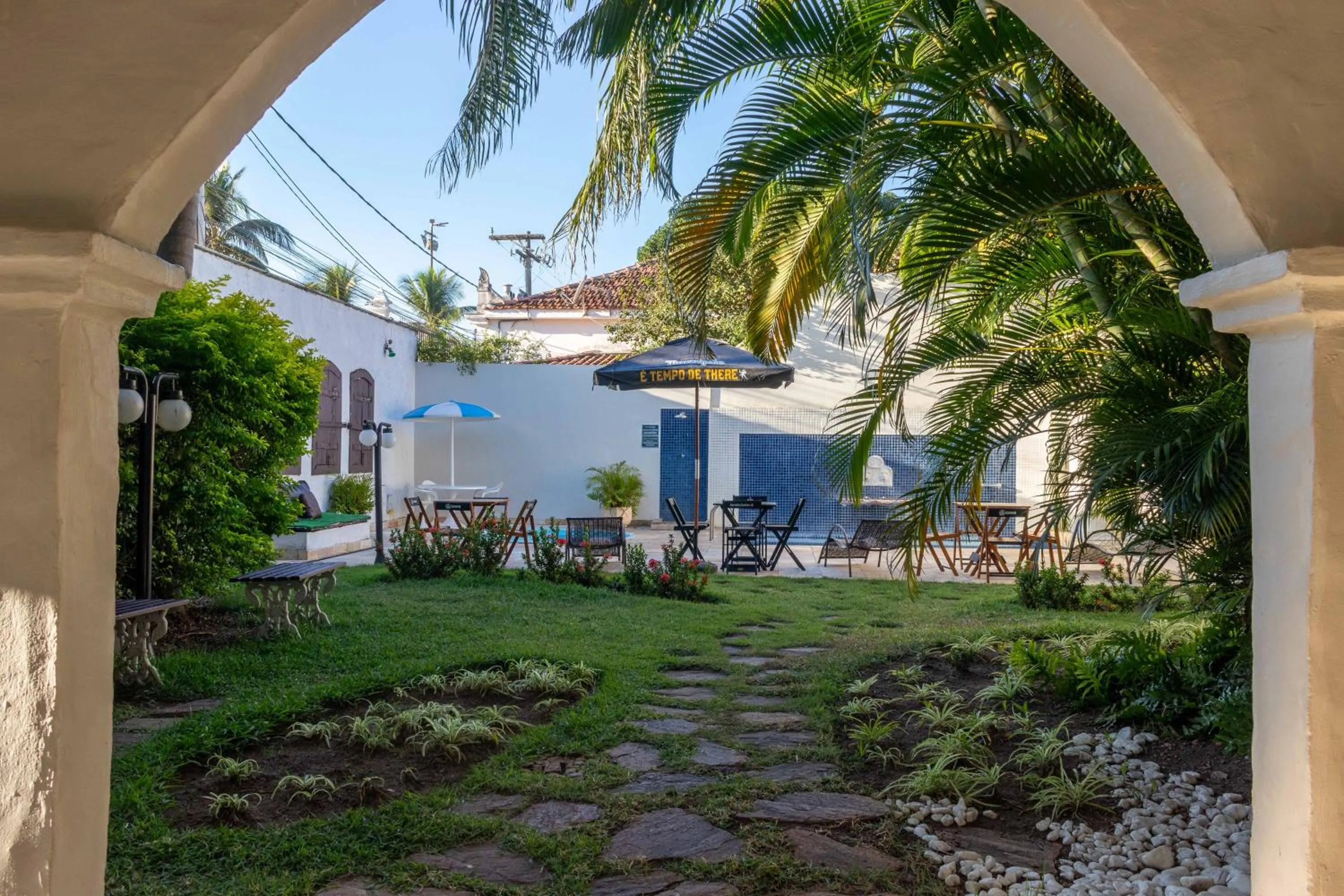 Garden in Pousada Boulevard